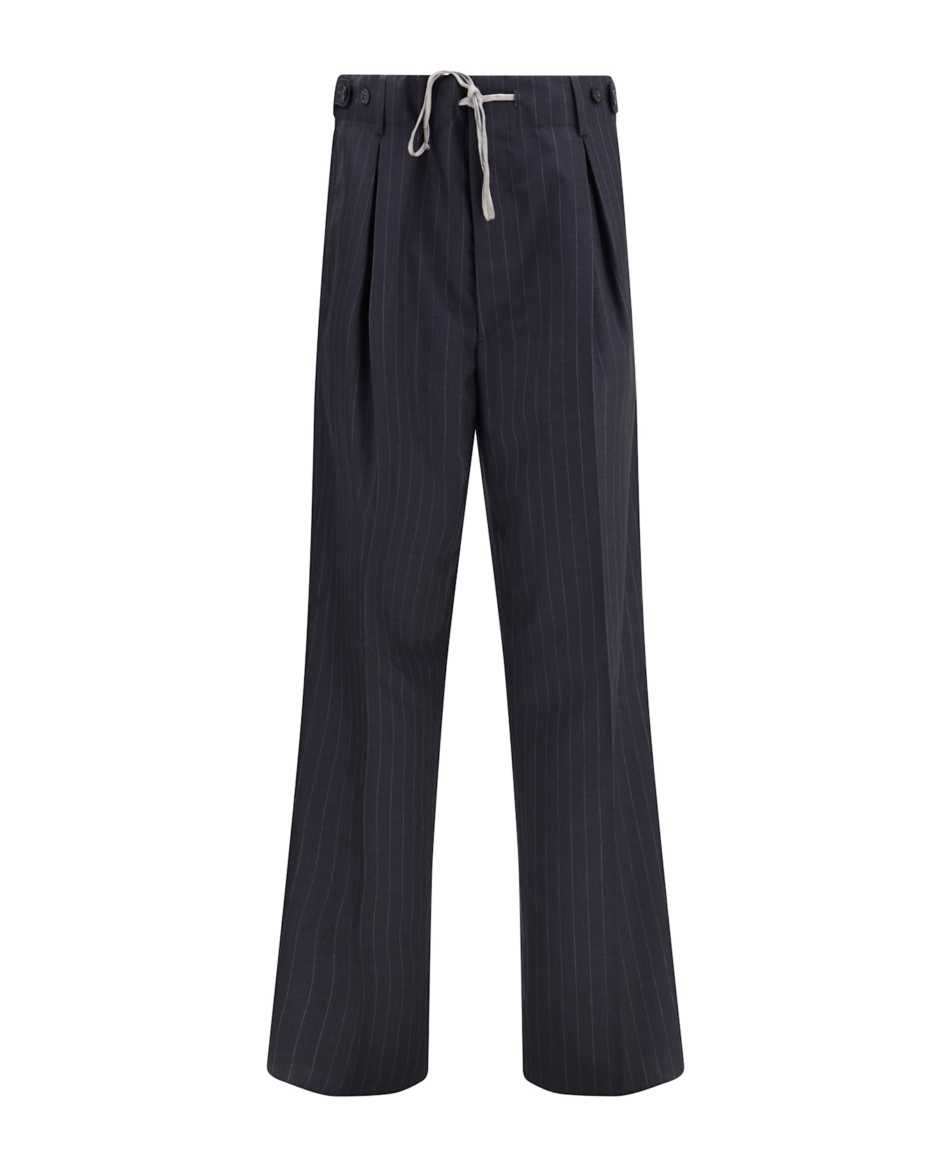 Maison Margiela Pinstripe Wool Trousers