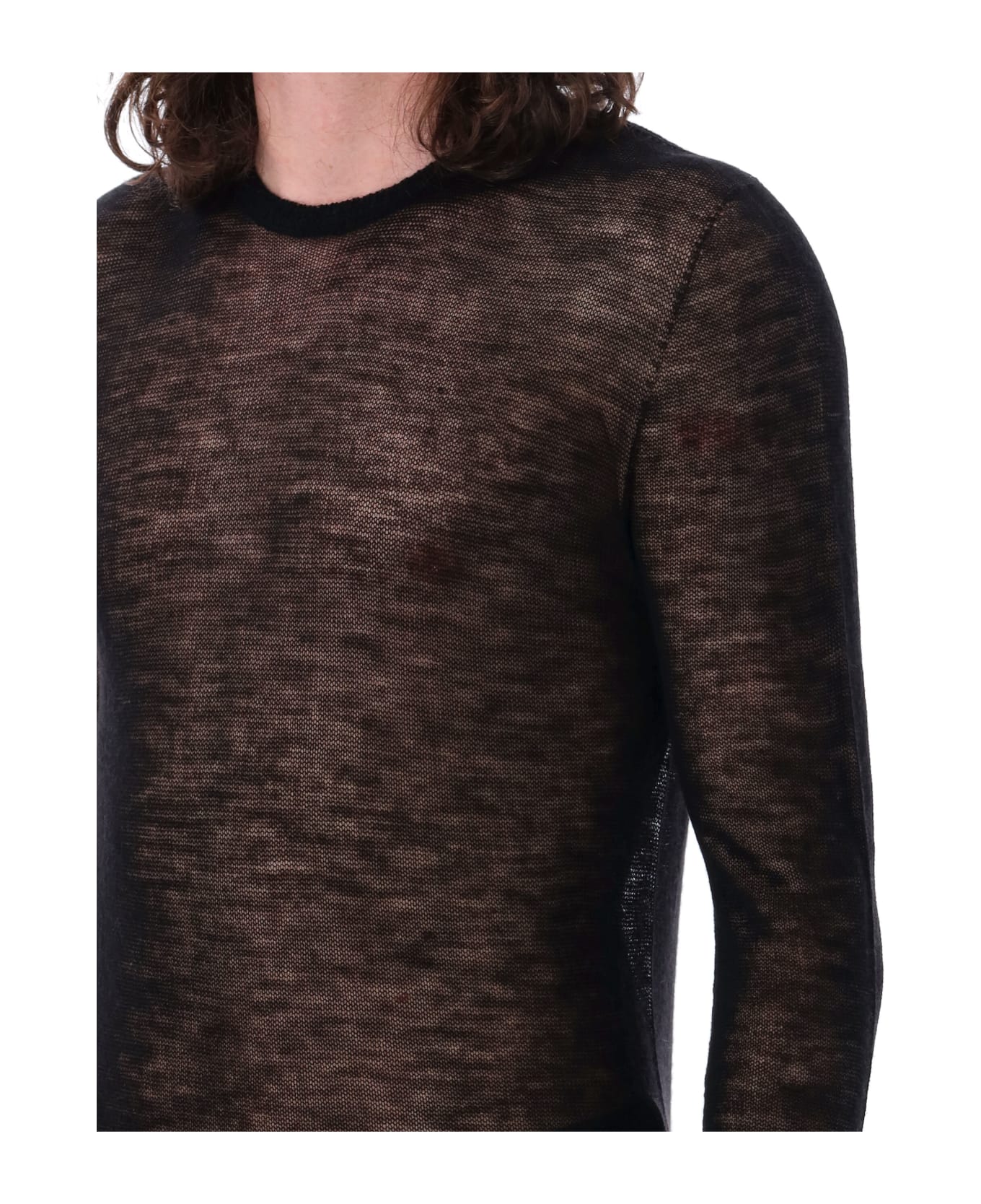 Rick Owens Knitted Pull - BLACK