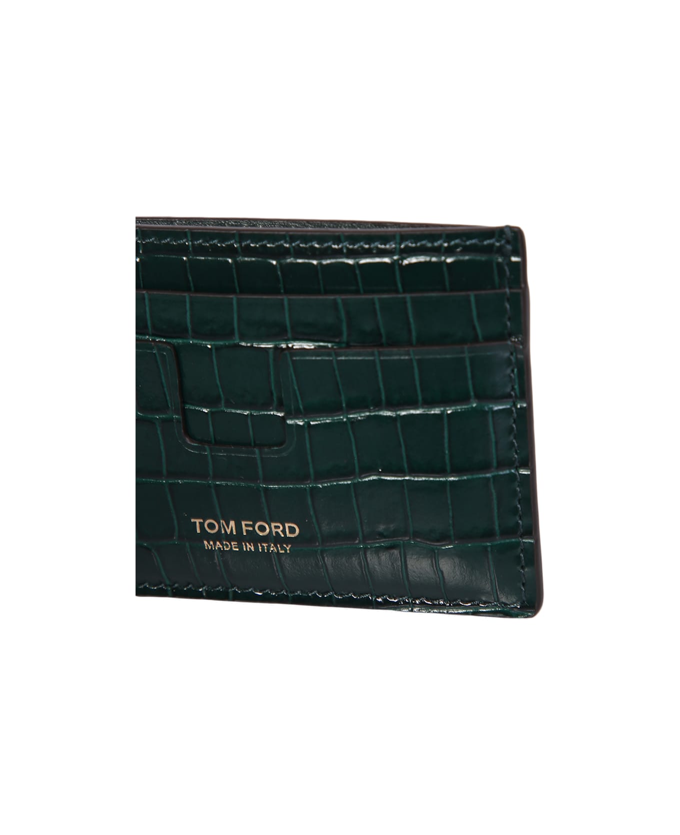 Tom Ford Dark Green Crocodile Effect Card Holder | italist, ALWAYS LIKE A  SALE