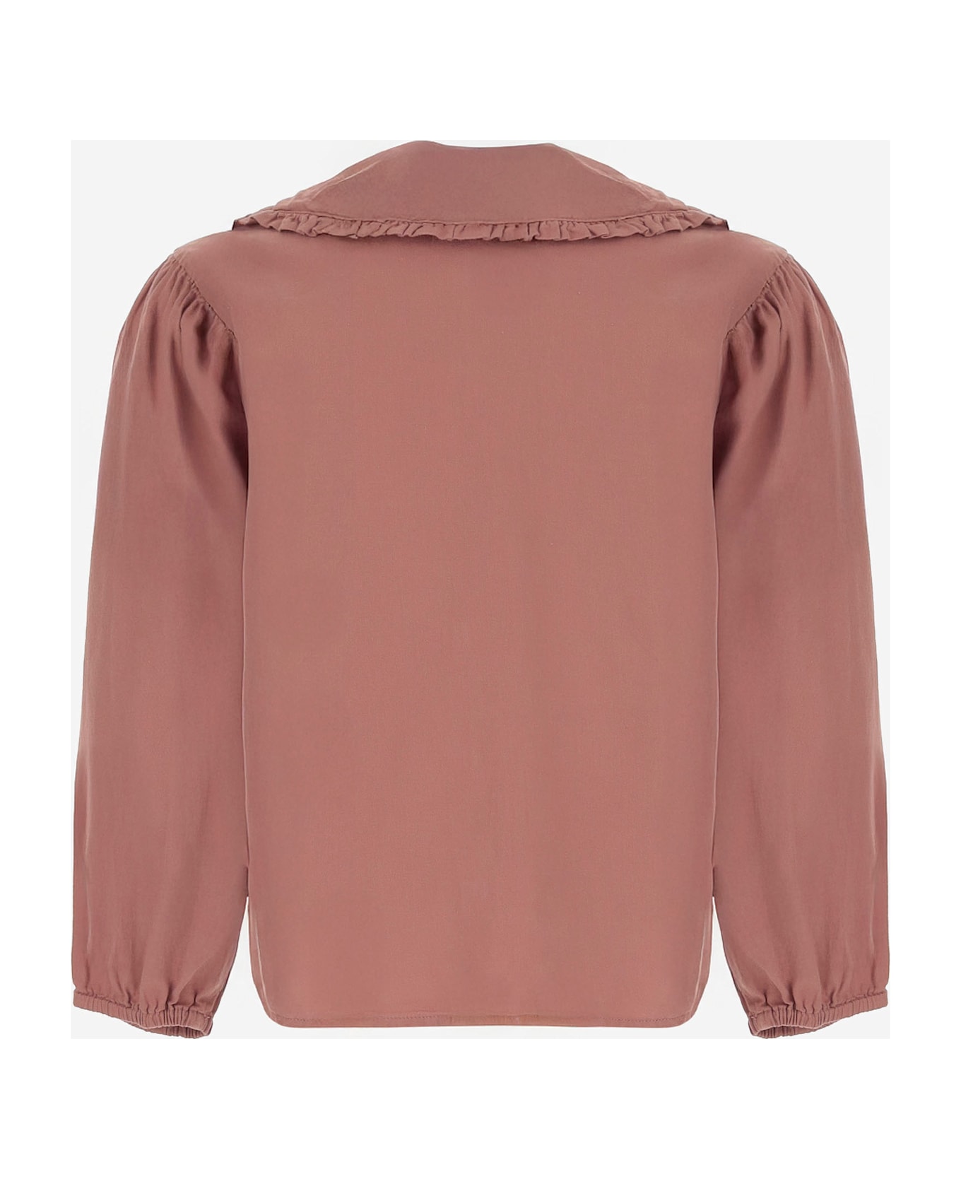 Babe 
Tess Cotton Shirt - Pink