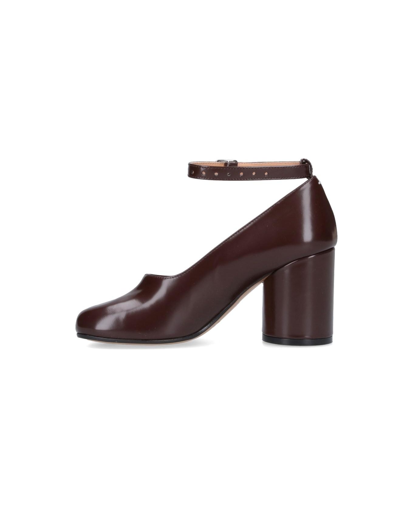 Maison Margiela 'tabi' Pumps - Chic brown