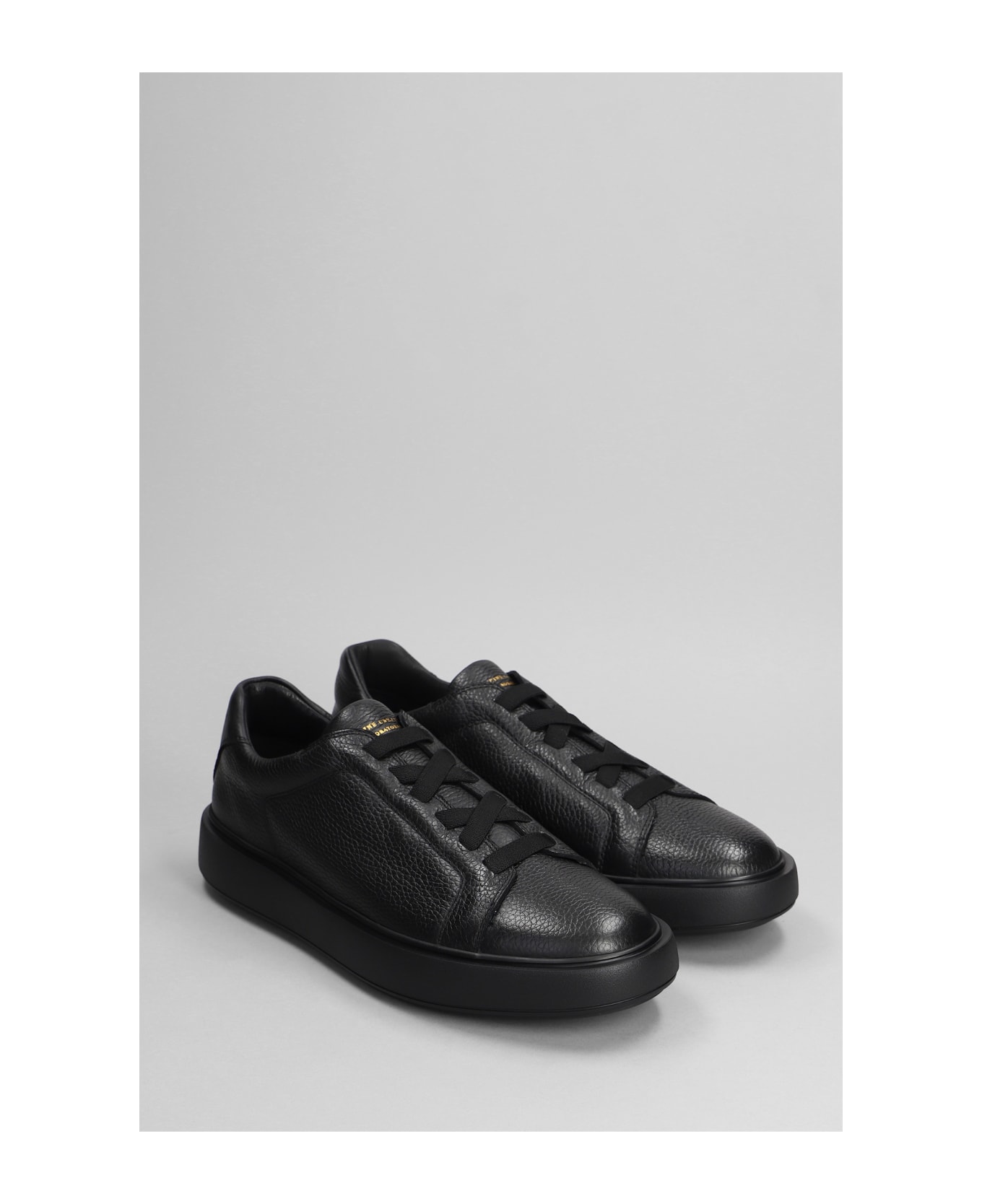 Officine Creative Slouch 001 Sneakers In Black Leather - black スニーカー