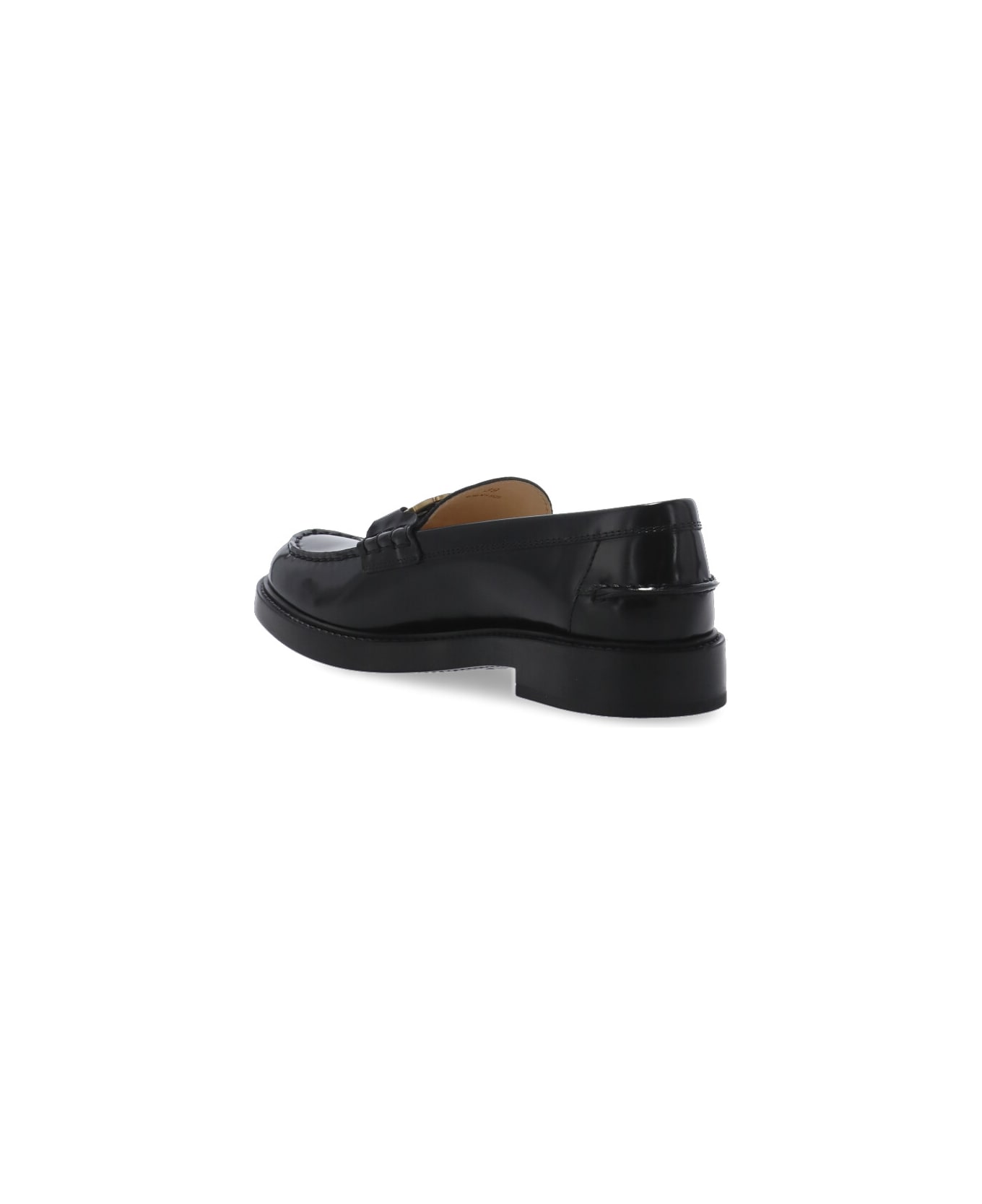 Tod's Leather Loafers - Black