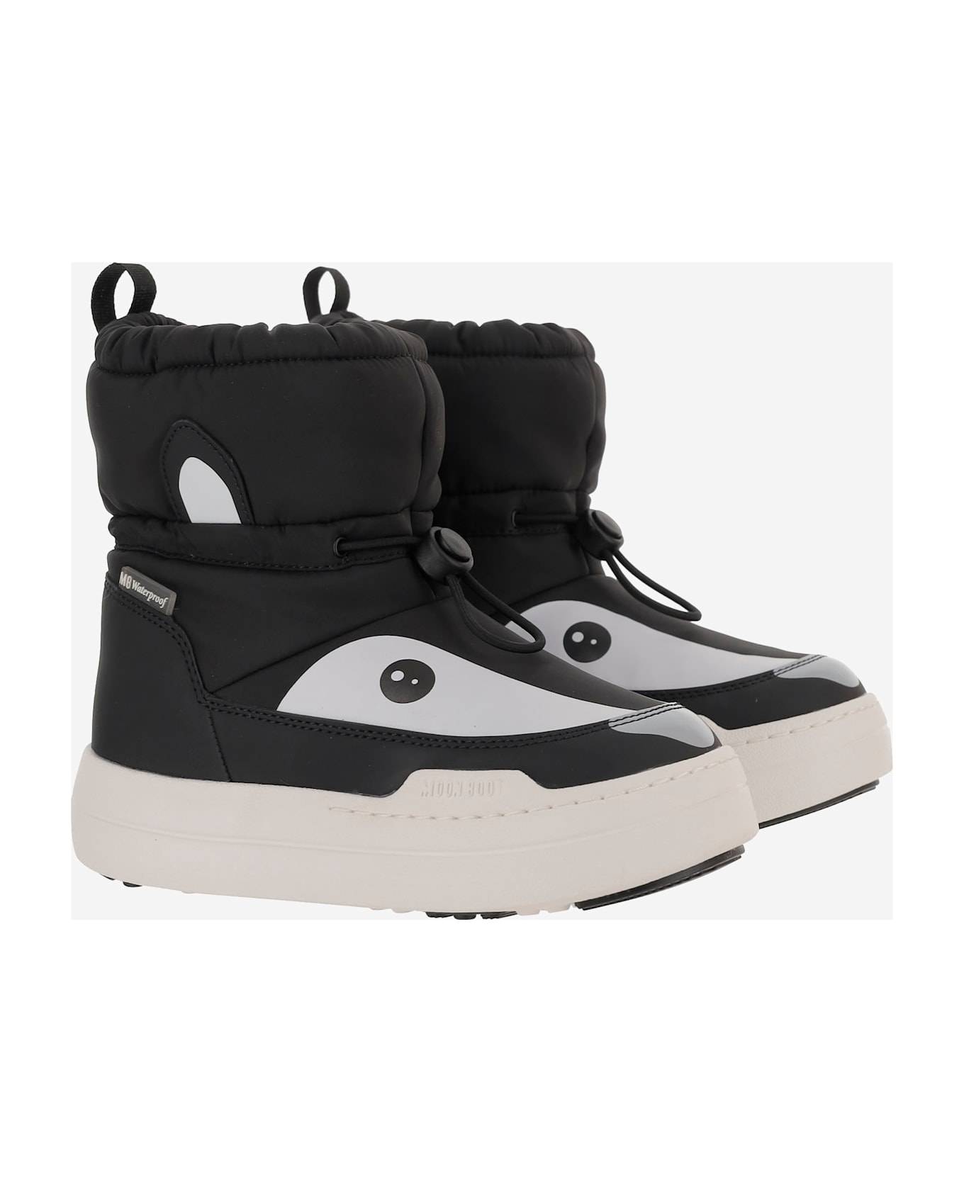 Moon Boot Junior Park Tube Mid Panda Boot - Panda