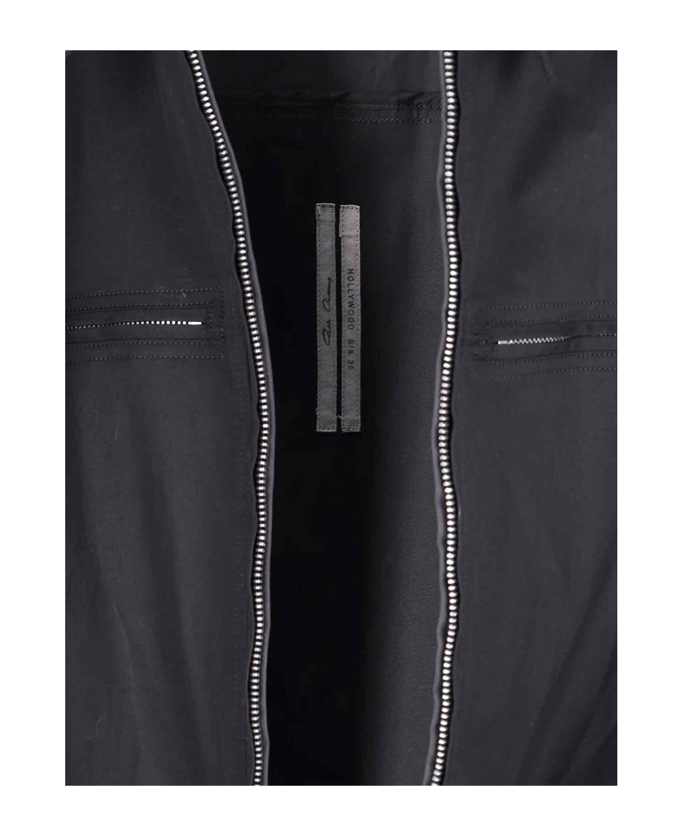 Rick Owens One-piece Jumpsuit 
hollywood Headon Flightsuit
 - Black