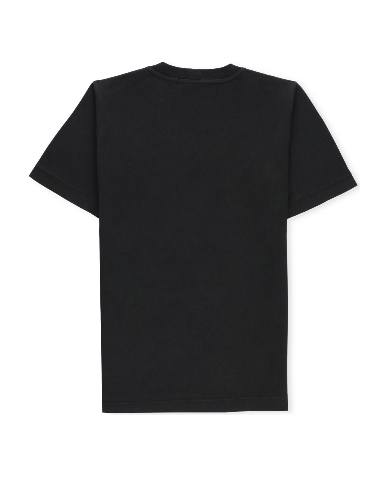 Stone Island Cotton T-shirt - Black Tシャツ＆ポロシャツ