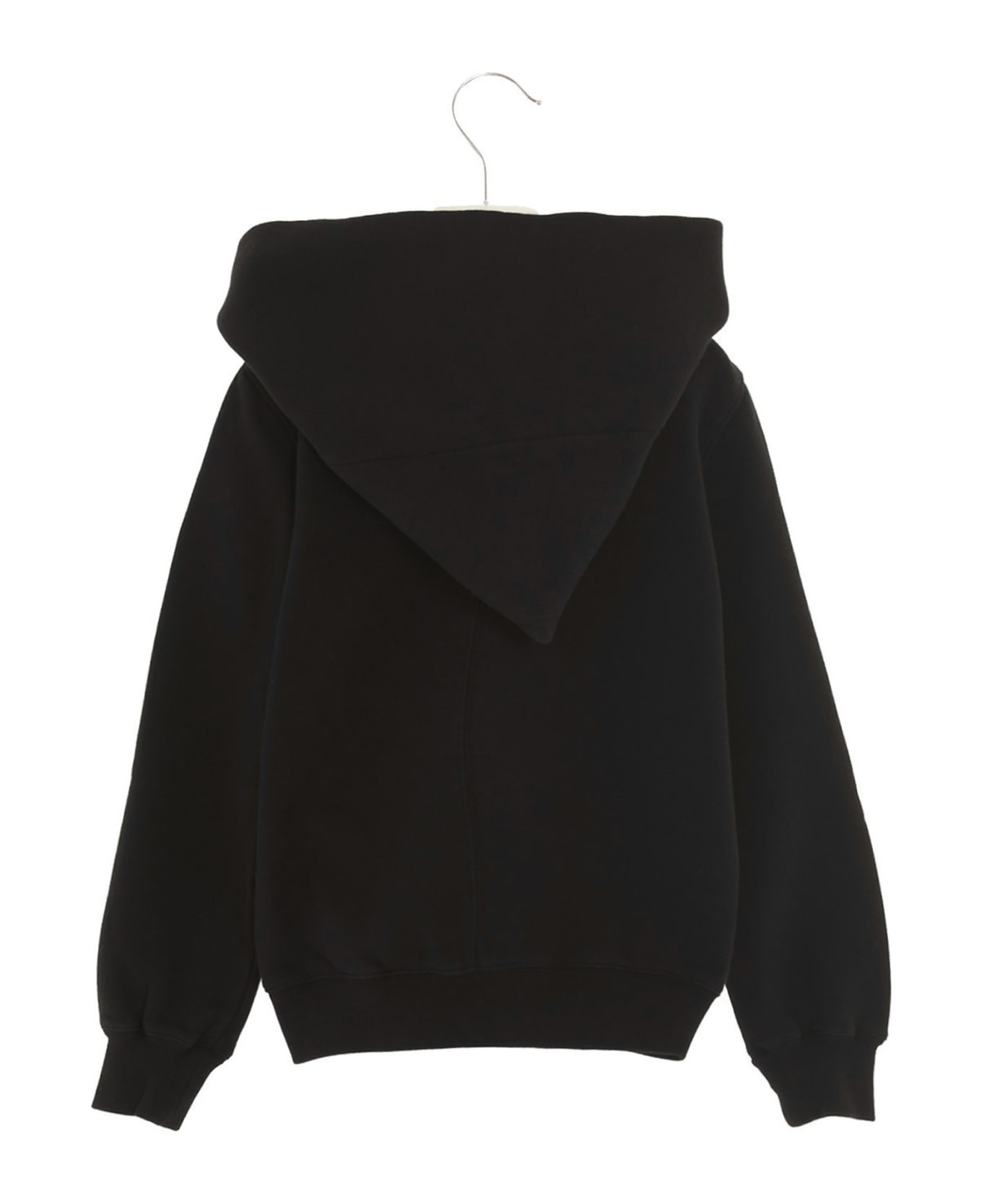 Rick Owens Baby Geo Collection  'mountain' Hoodie - Black  