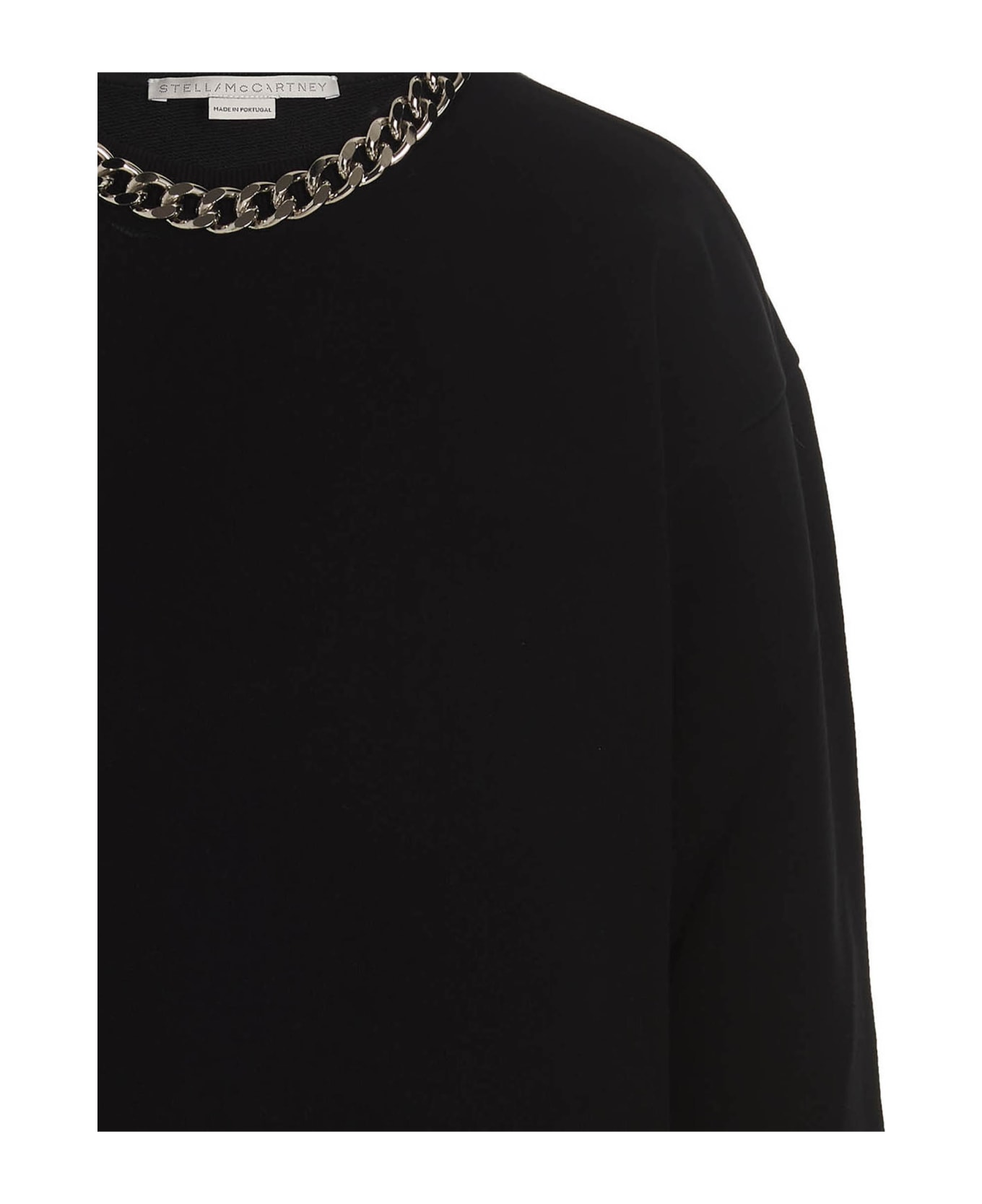 Stella McCartney 
falabella Chain
 Sweatshirt - Black