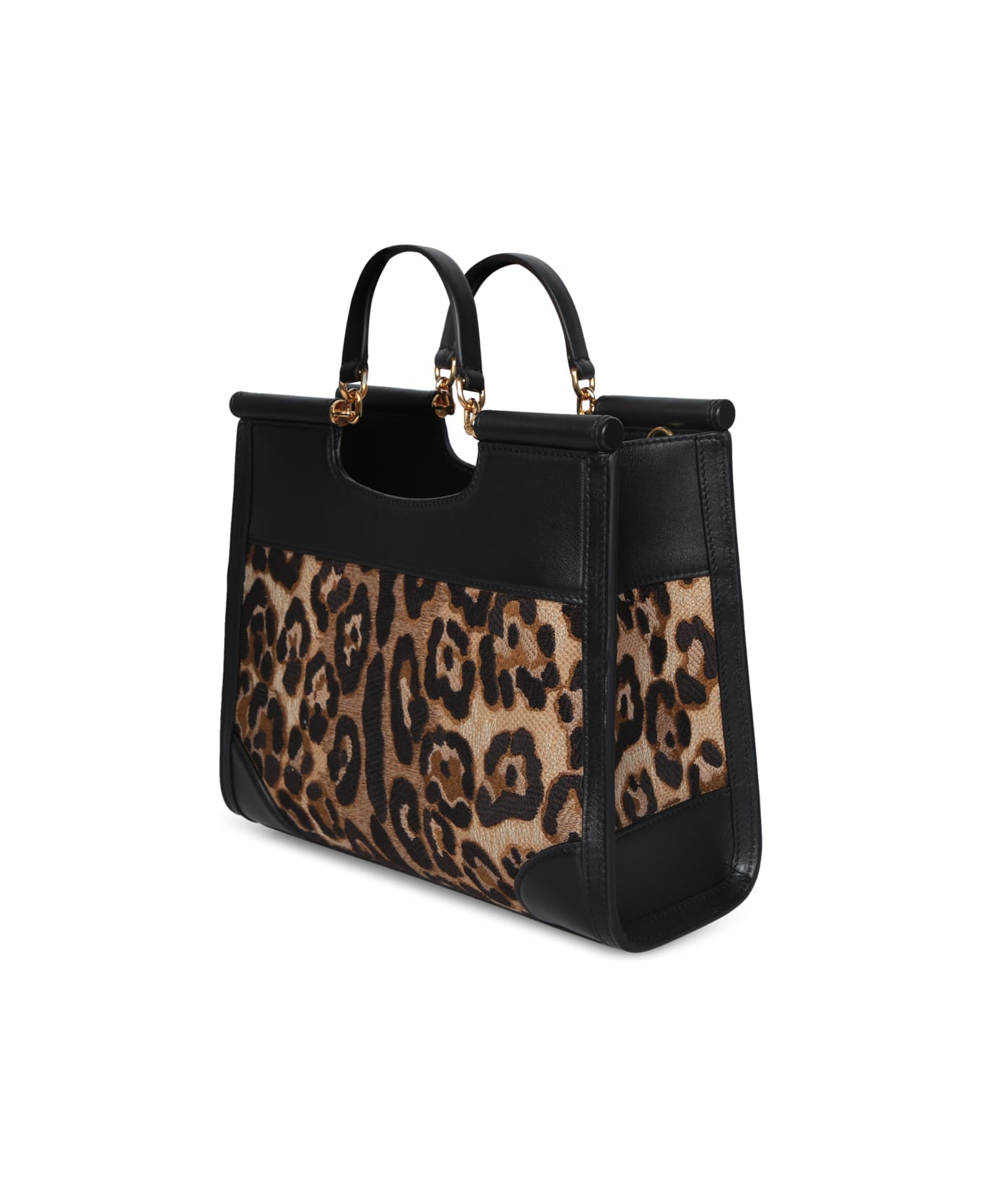 Dolce 
Gabbana Sicily Shopping Bag - Black