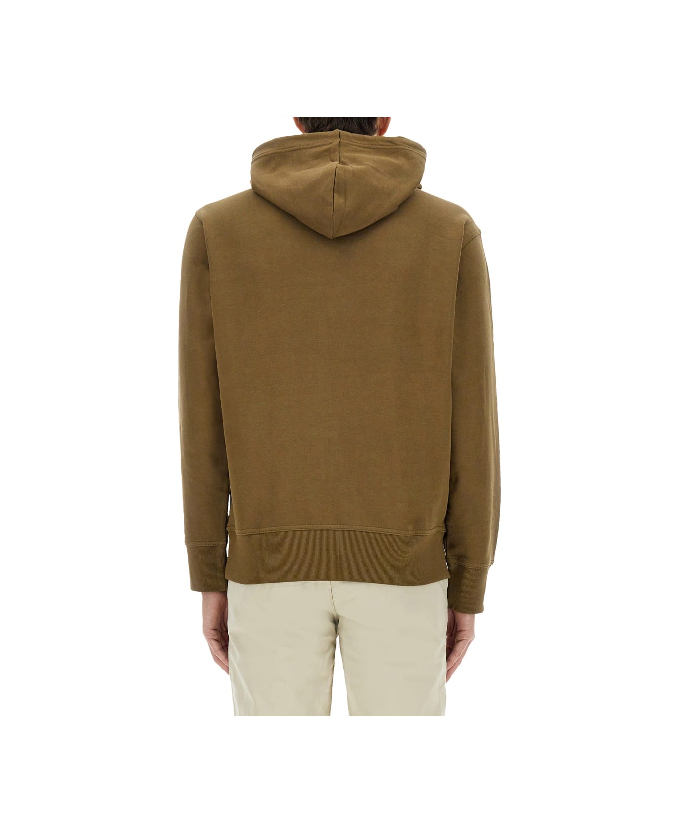 Hugo Boss Sweatshirt With Logo - BROWN