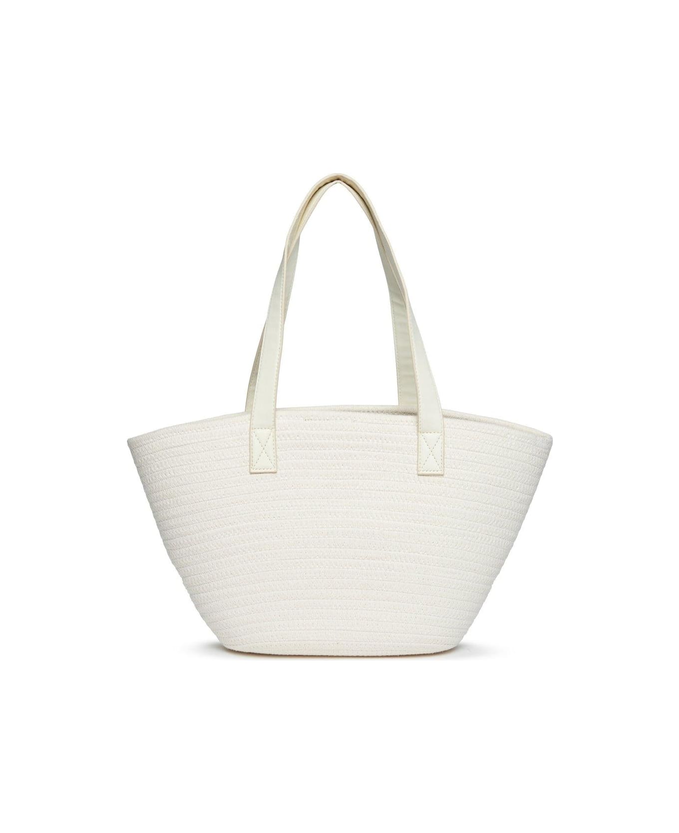 N.21 Logo-patch Open Top Tote Bag - Panna