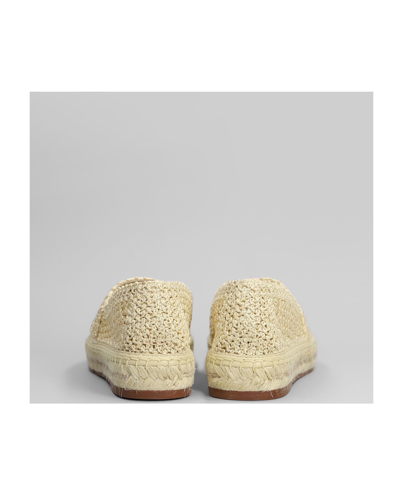 Chloé Isla Espadrilles In Beige Raffia - beige