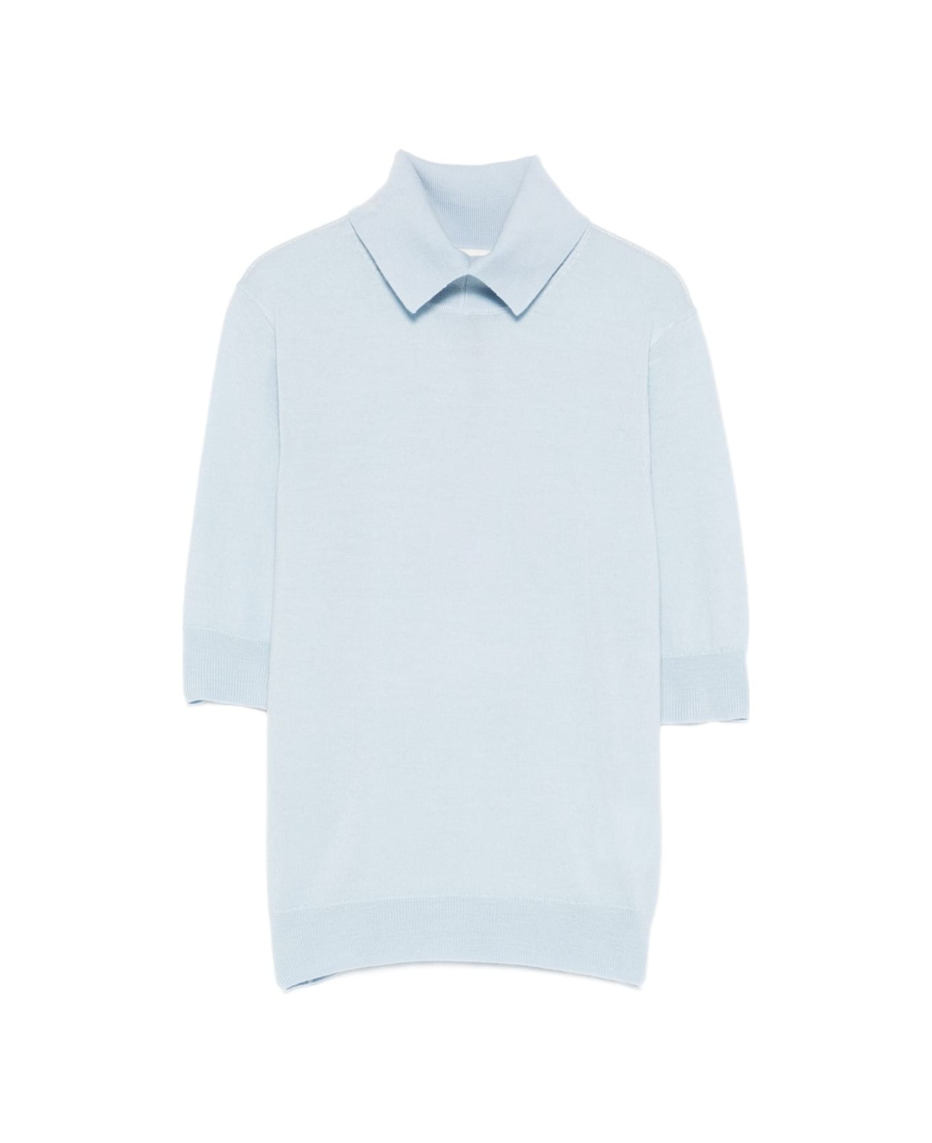 Herskind Perry Wool Sweater - Clear Blue