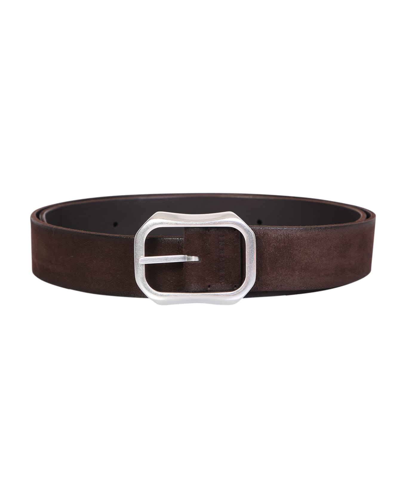 Orciani Rot Hunting Double Belt - Brown ベルト