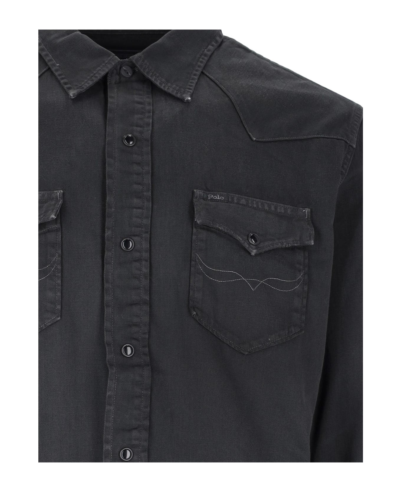 Polo Ralph Lauren 'heritage Western' Shirt - BLK