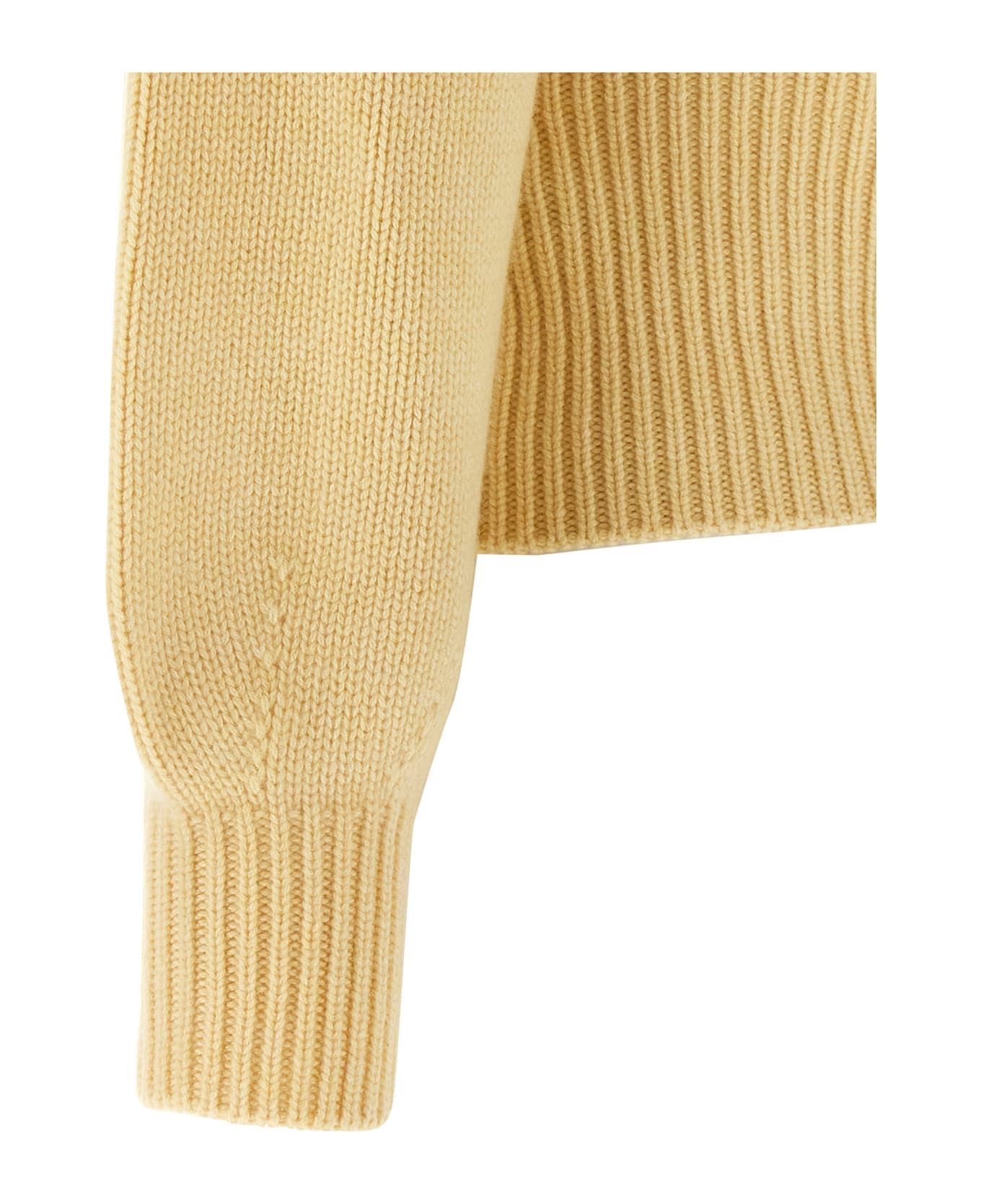 Guest in Residence 
sculpted
 Cardigan - Yellow