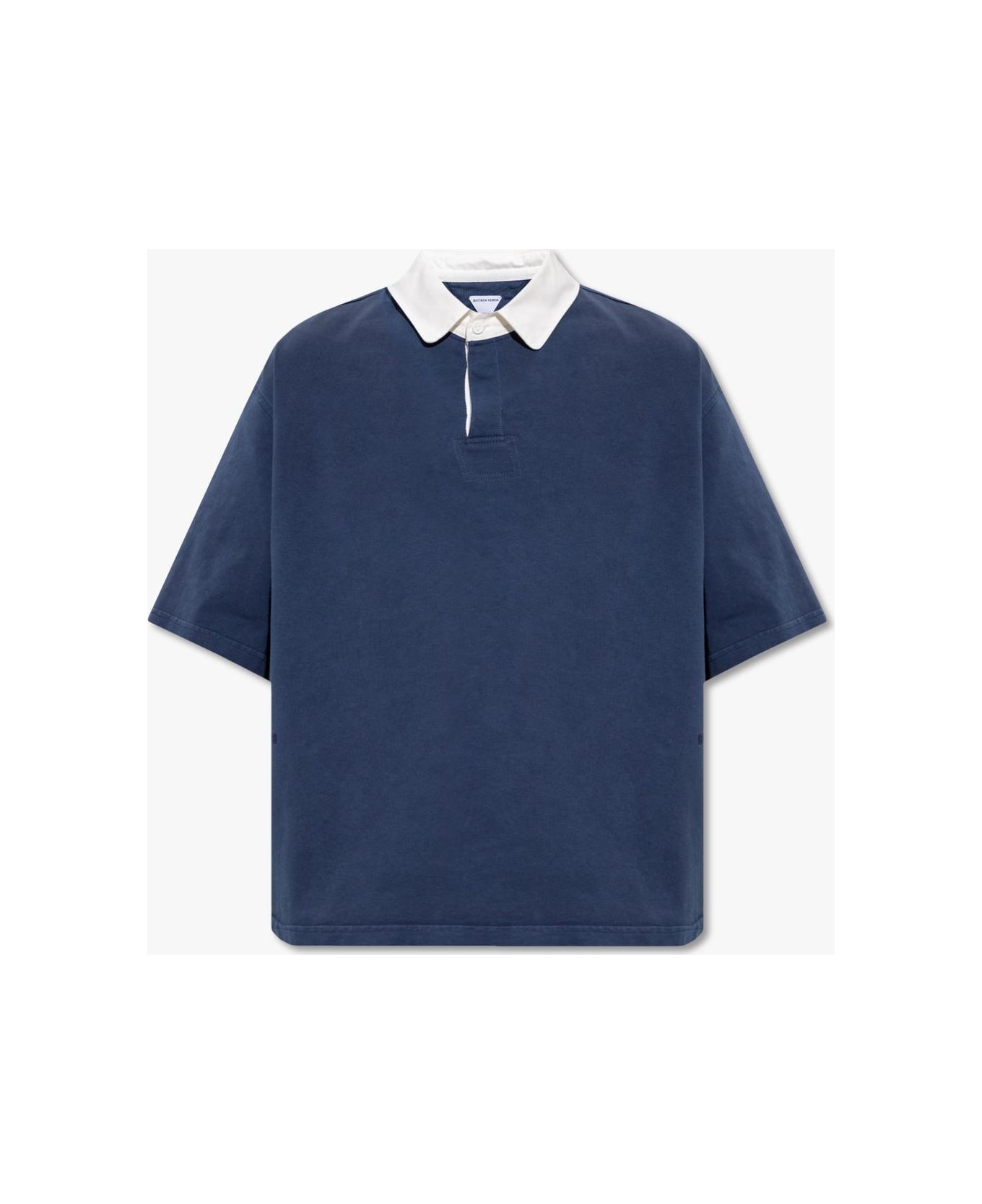 Bottega Veneta Cotton Polo Shirt - THUNDER