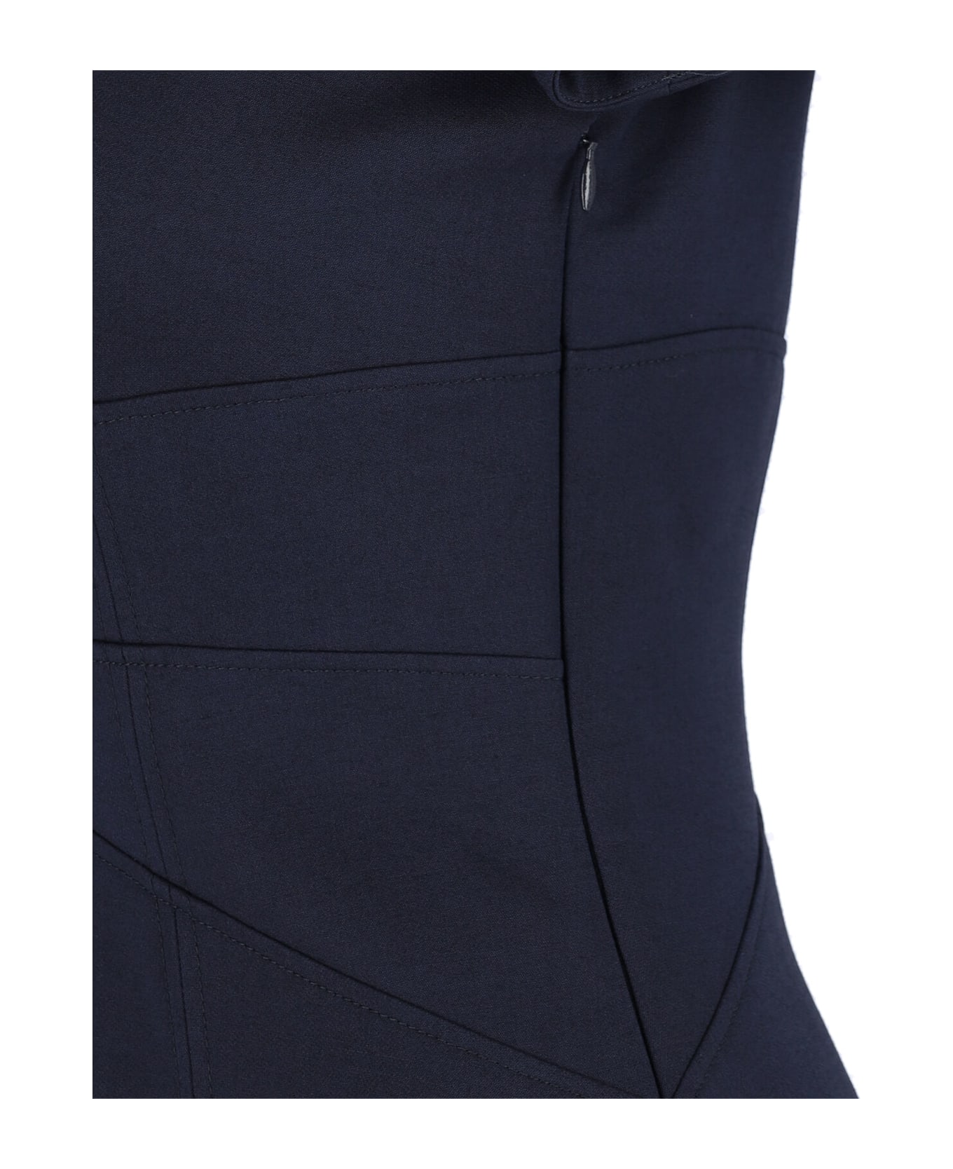 Alexander McQueen Wool And Silk Mini Dress