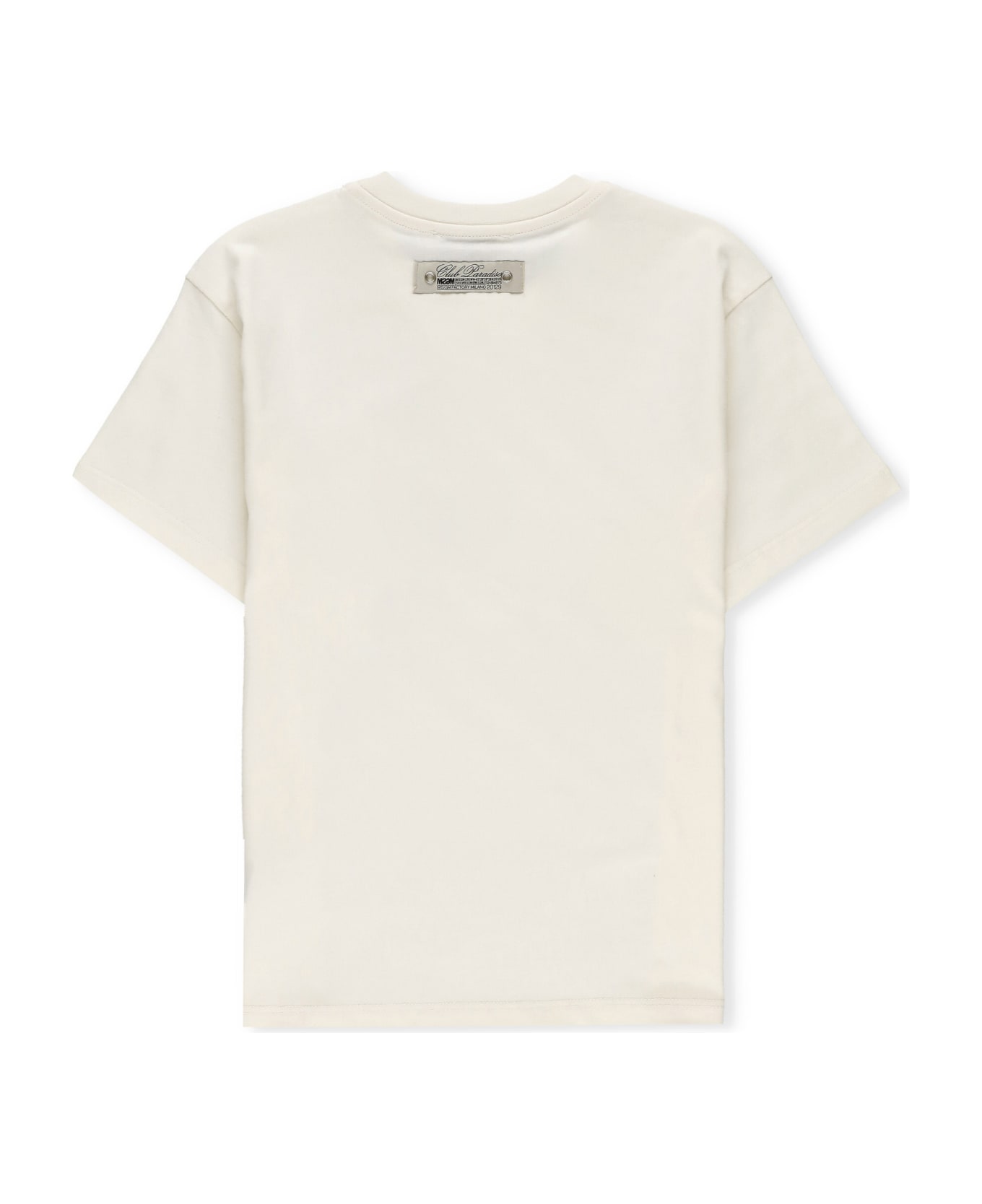 MSGM Cotton T-shirt - Ivory