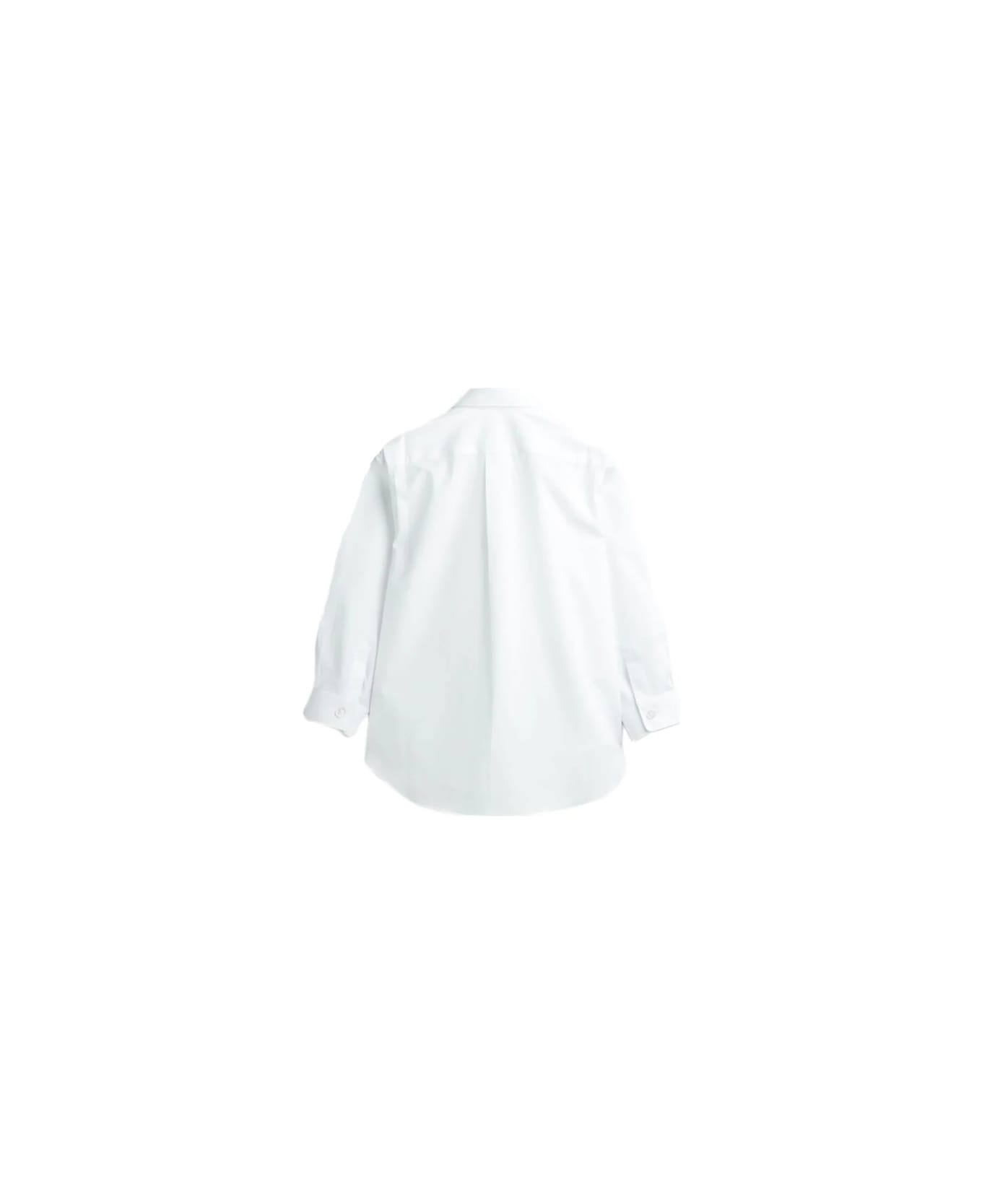Comme des Garçons Play Woven Shirt - WHITE