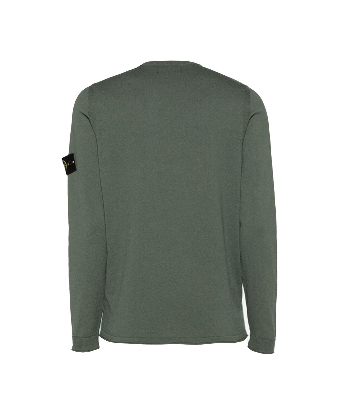 Stone Island Logo Patch Long-sleeved T-shirt シャツ