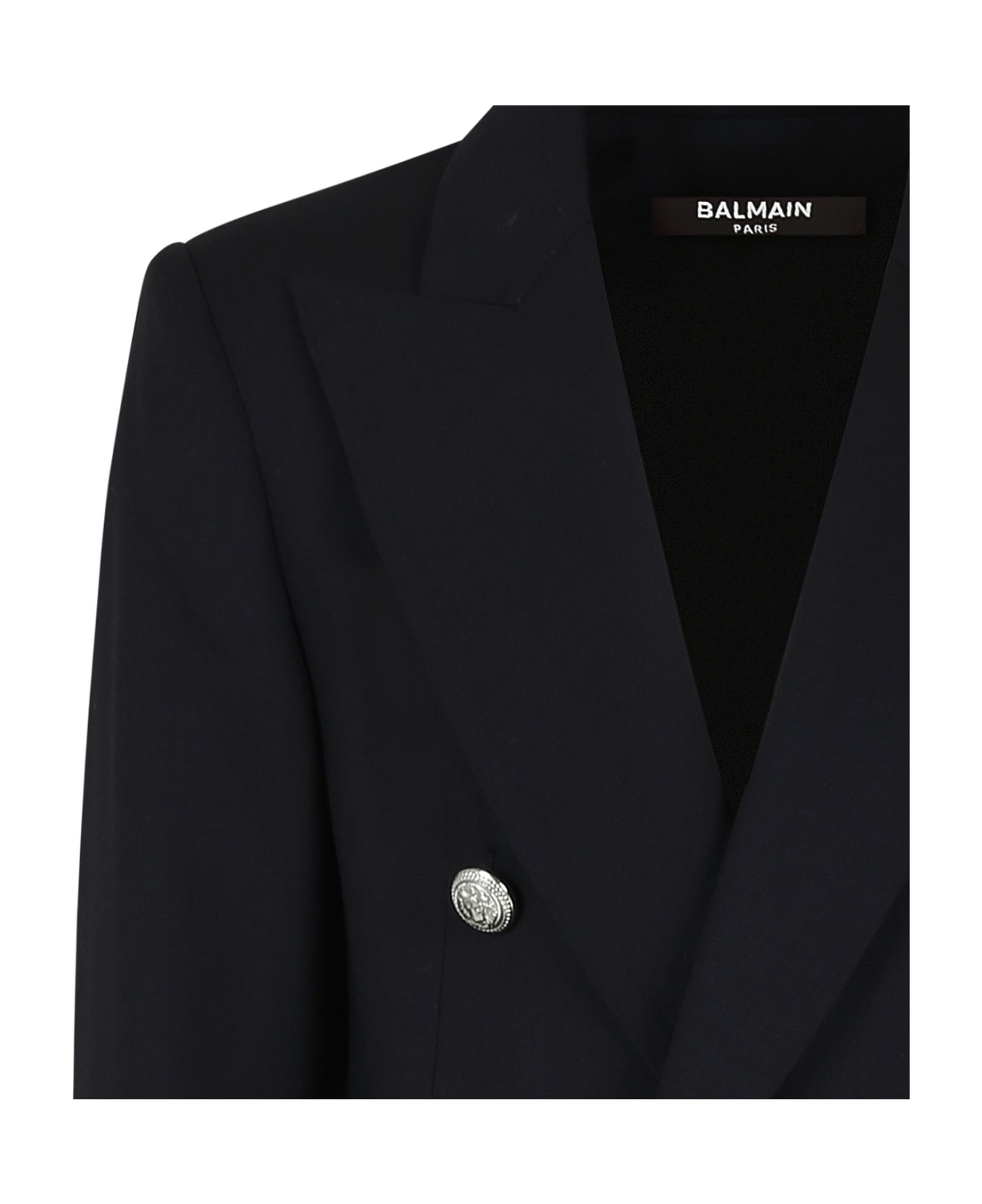 Balmain Blue Suit For Boy - Blue