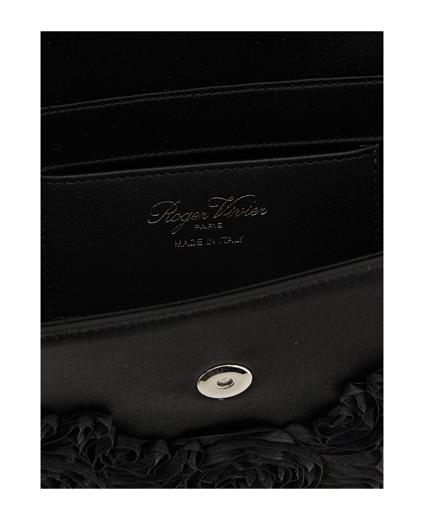 Roger Vivier 
efflorescence
 Clutch - Black