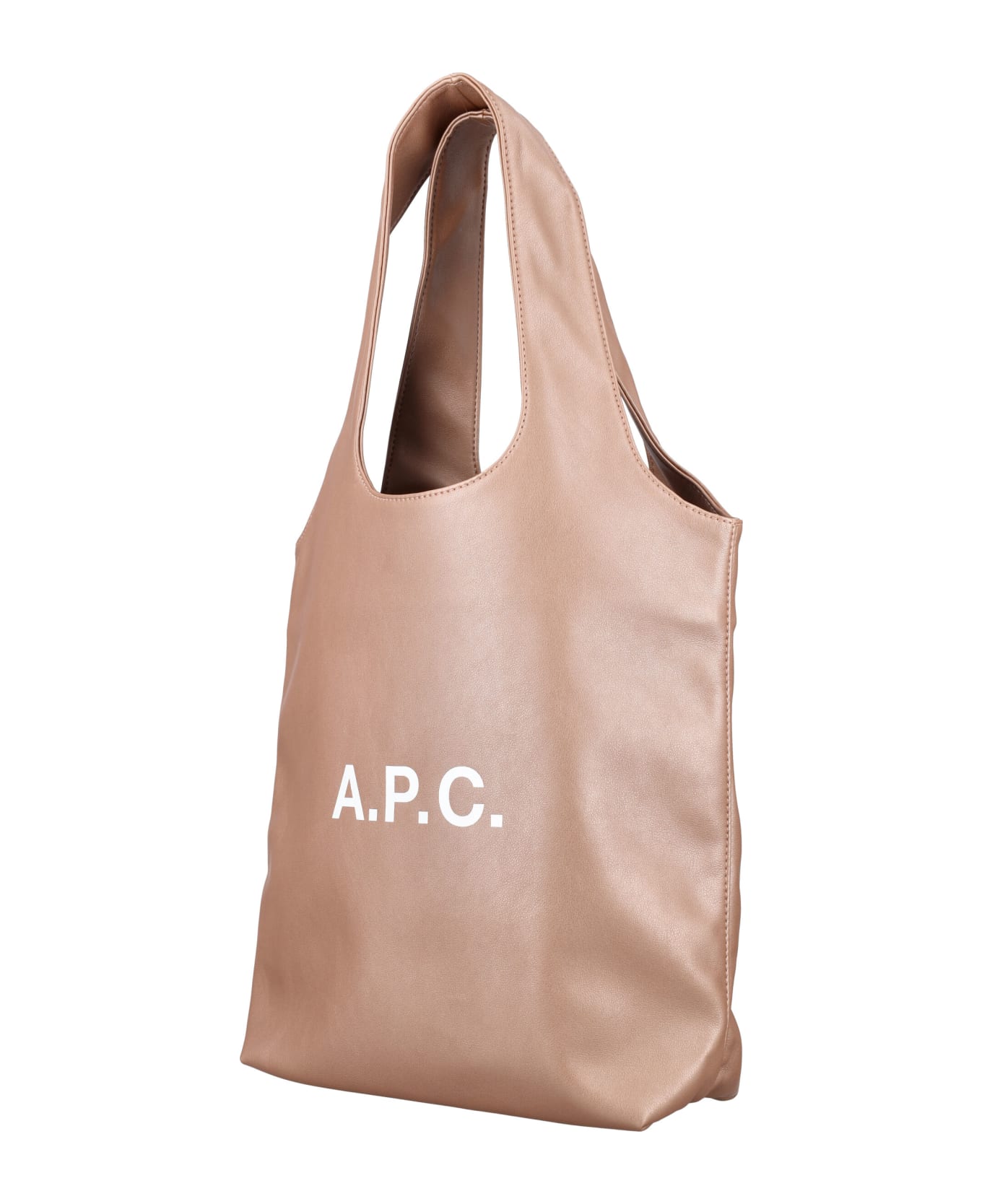 A.P.C. Ninon Small Tote Bag - GLOSSY PINK