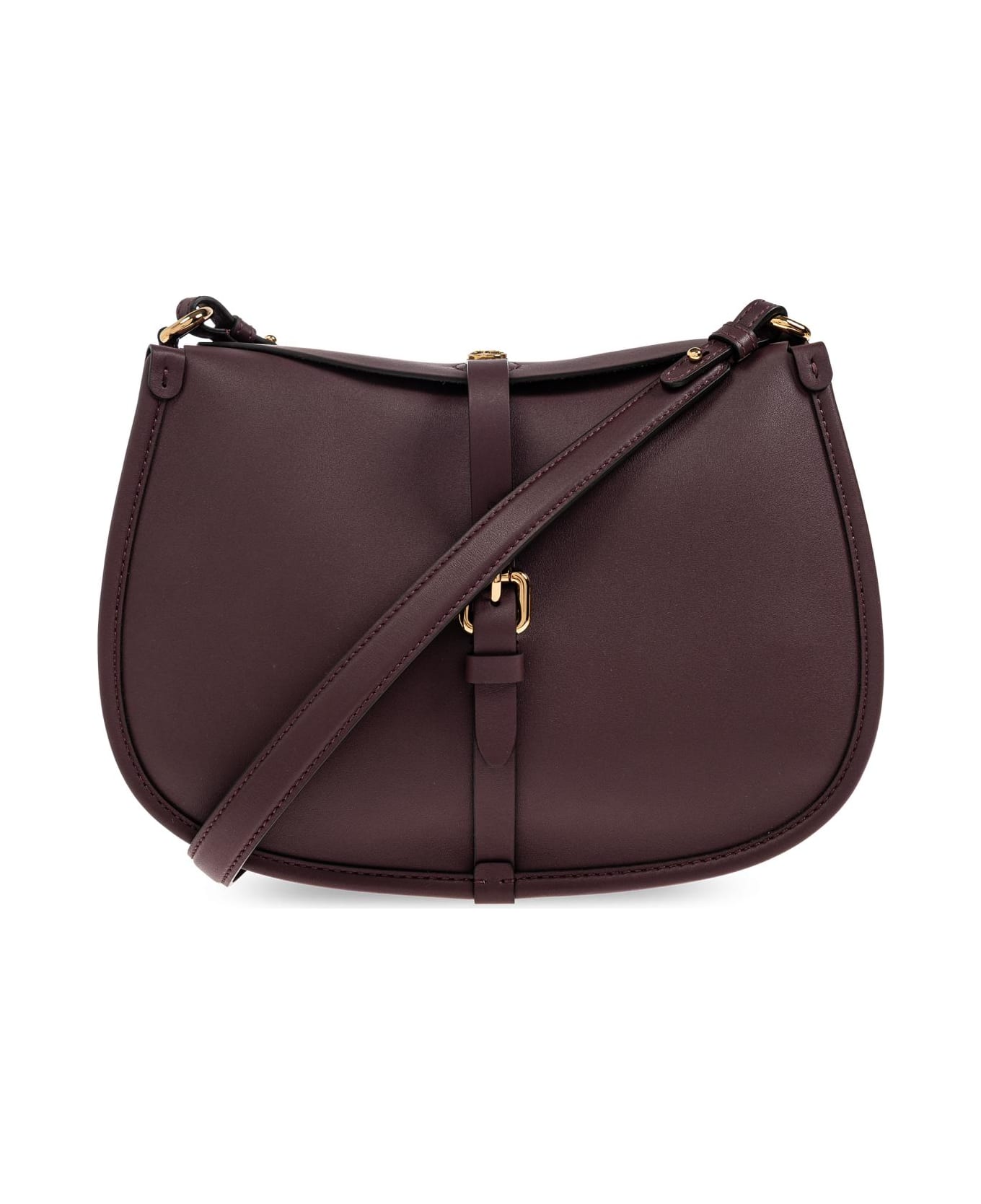 Etro Leather Shoulder Bag - BROWN