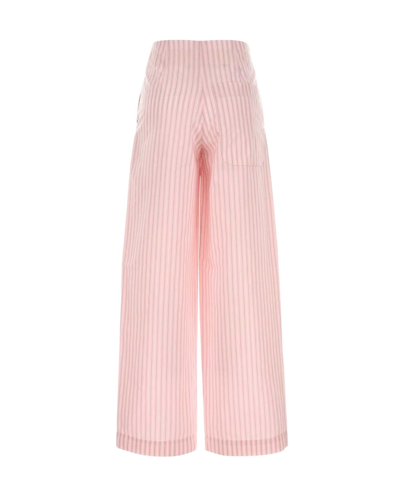 Philosophy di Lorenzo Serafini Embroidered Poplin Pant - FANTASIAROSA