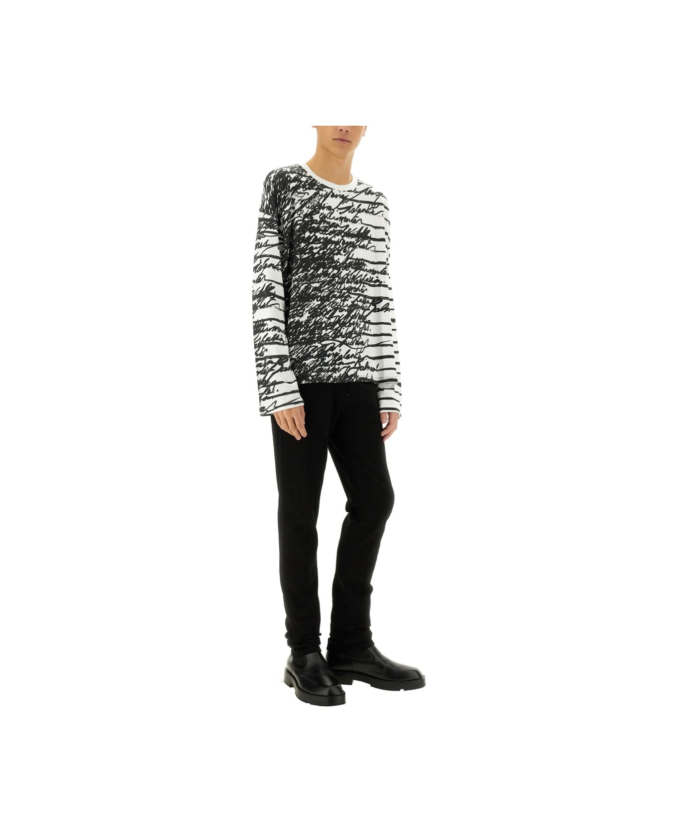 Balmain "love Letter" T-shirt - MULTICOLOUR