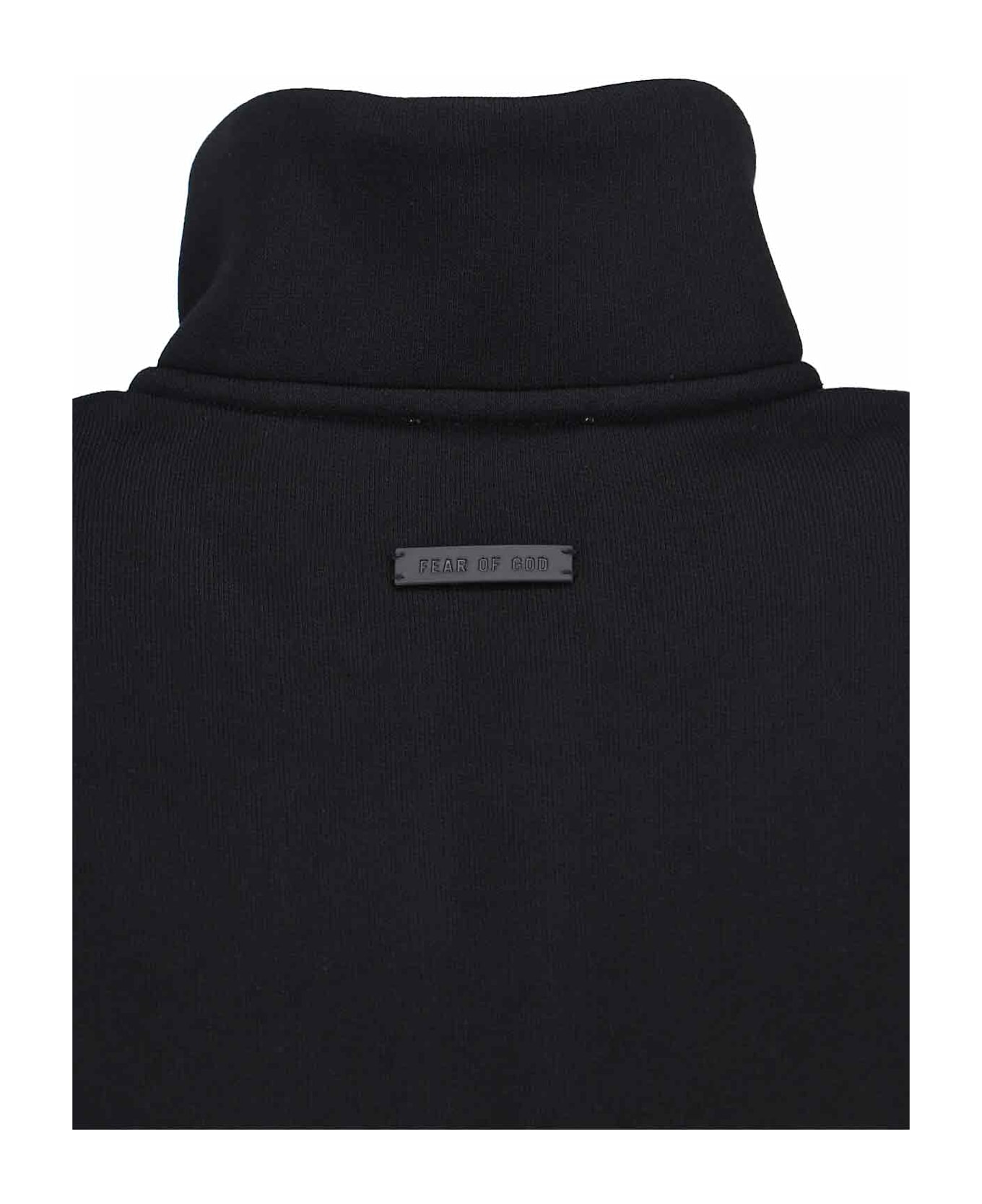 Fear of God High Neck Sweatshirt - Black  