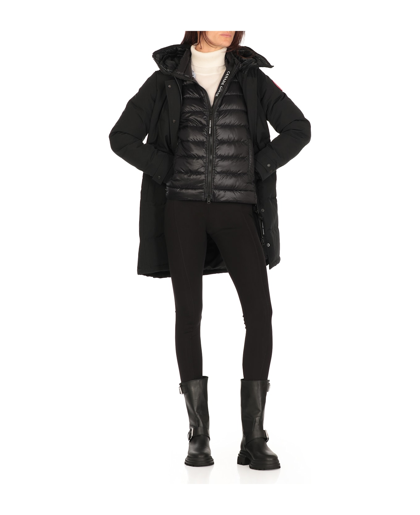 Canada Goose Shelburne Down Jacket - Black