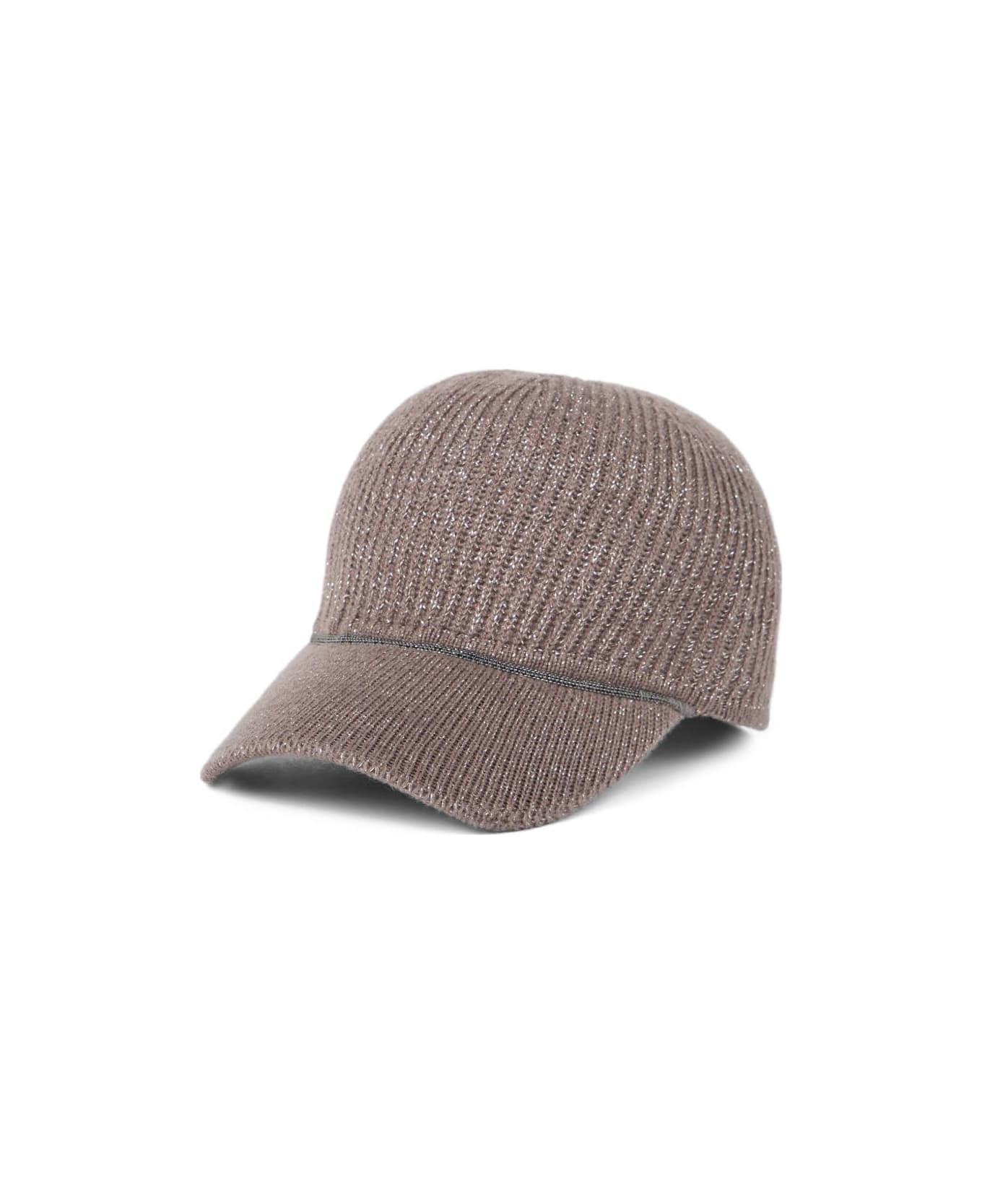 Brunello Cucinelli Cashmere Baseball Cap - Brown