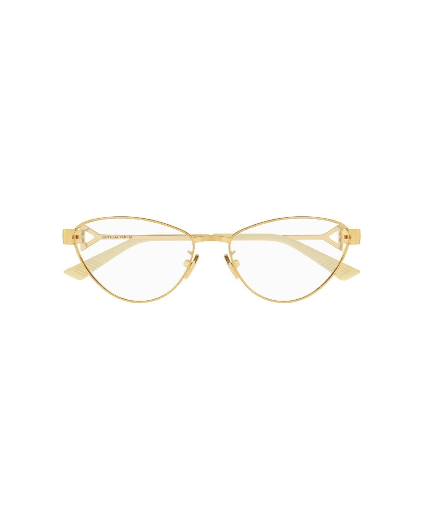 Bottega Veneta Eyewear Bv1188o Linea New Classic 002 Glasses - Oro アイウェア
