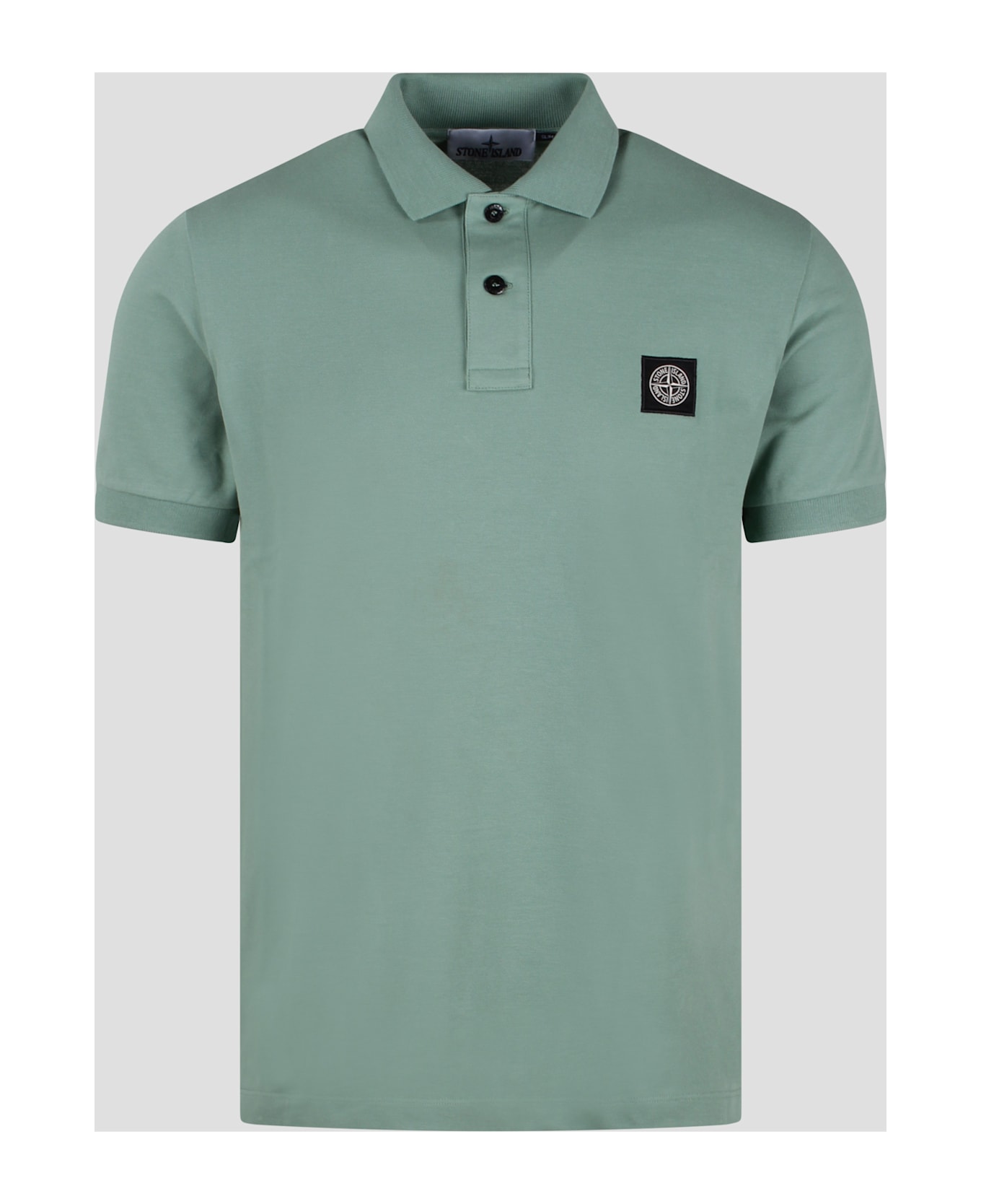 Stone Island Slim Fit Polo - Mint