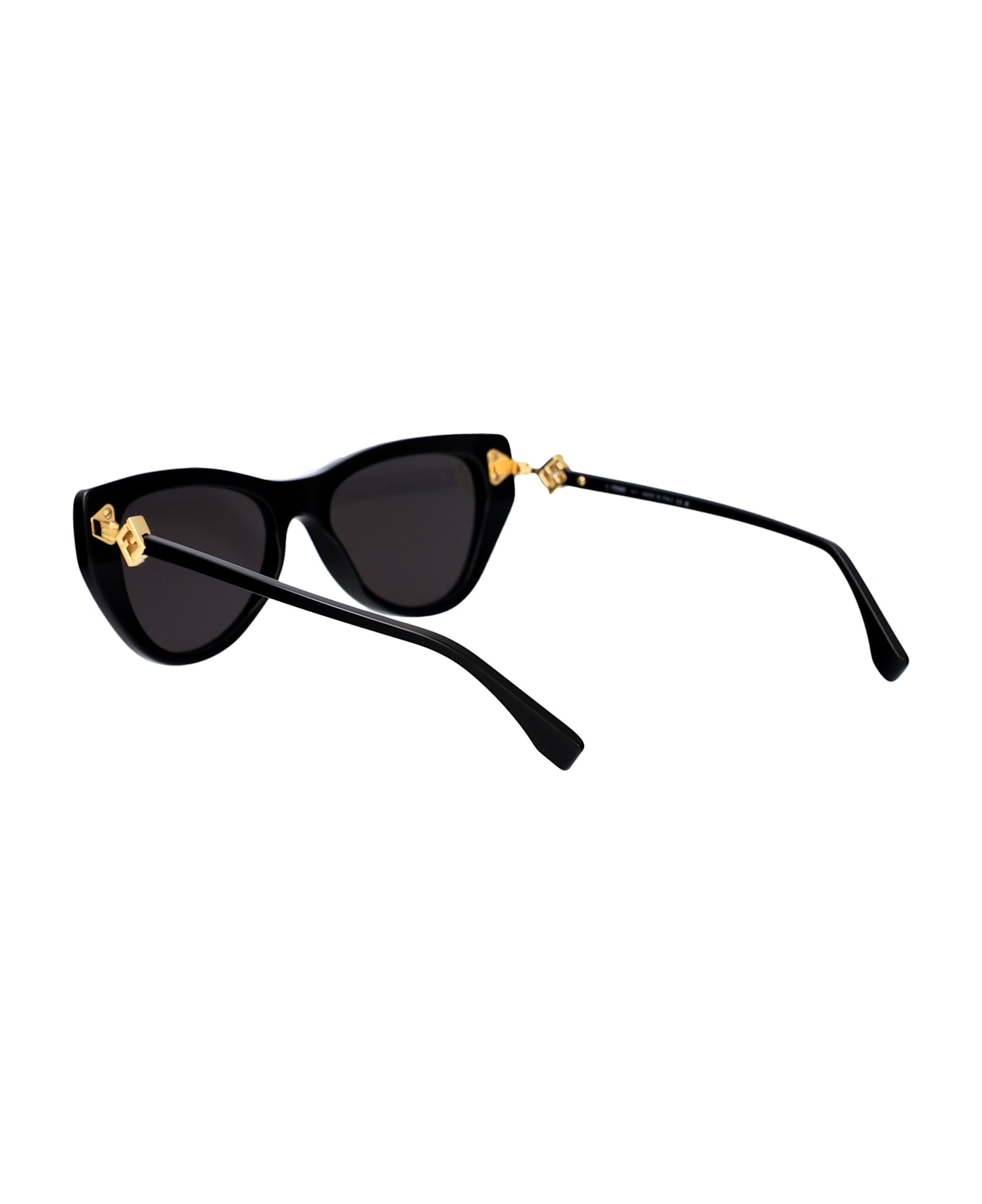 Fendi Eyewear Ff Diamonds Sunglasses - BLACK