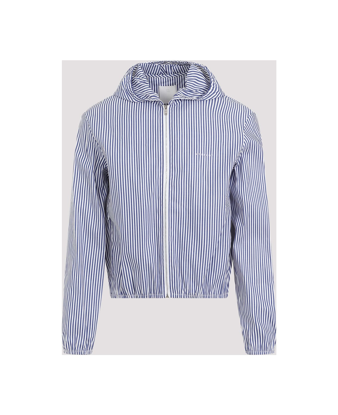 Givenchy Shrunken Windbreaker Jacket - Blue