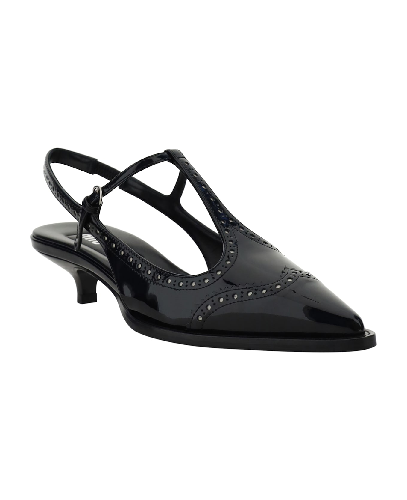 Miu Miu Pumps - Nero+avorio