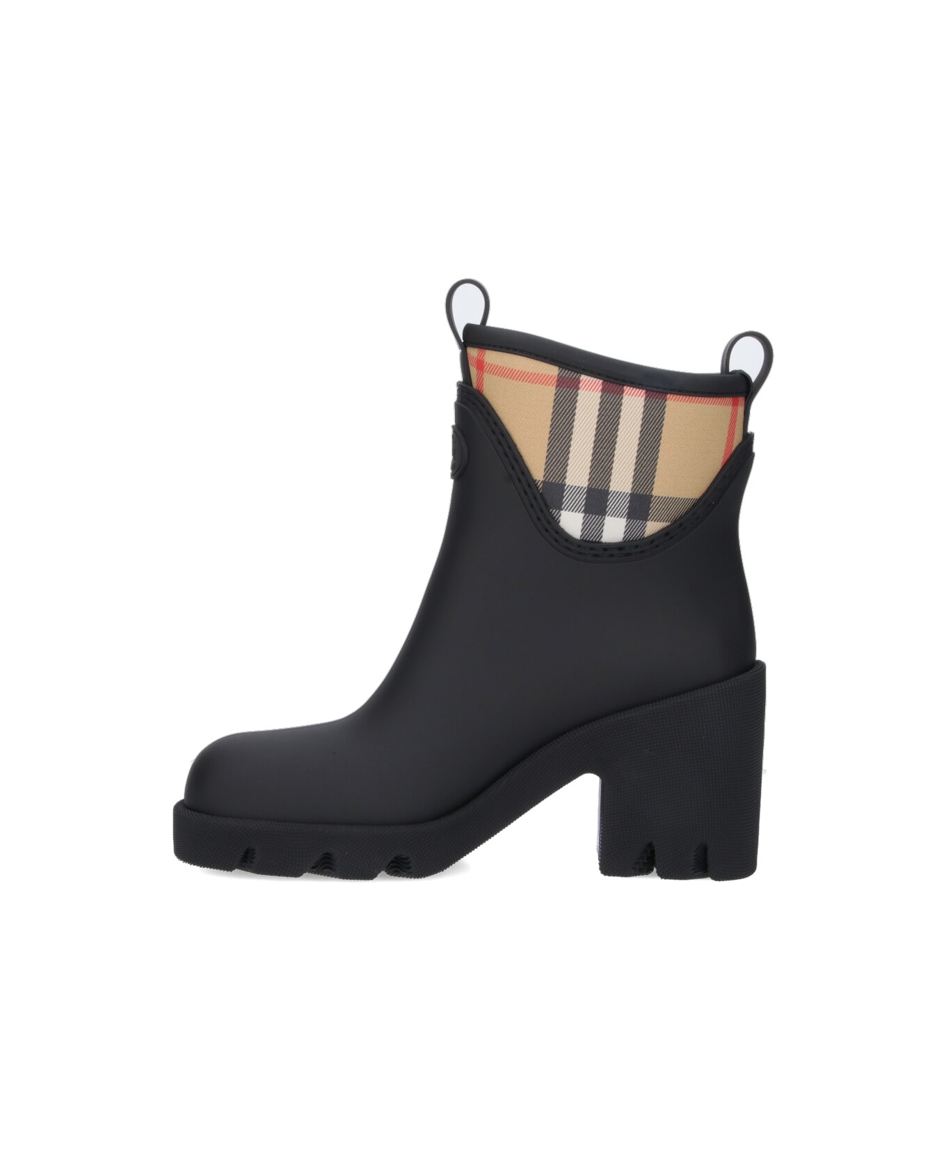 Burberry 
marsh Stamp
 Ankle Boots - Black  