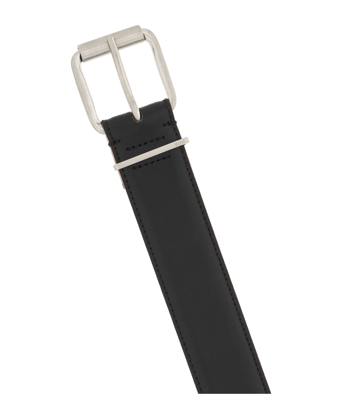 Ami Alexandre Mattiussi Leather Belt | italist