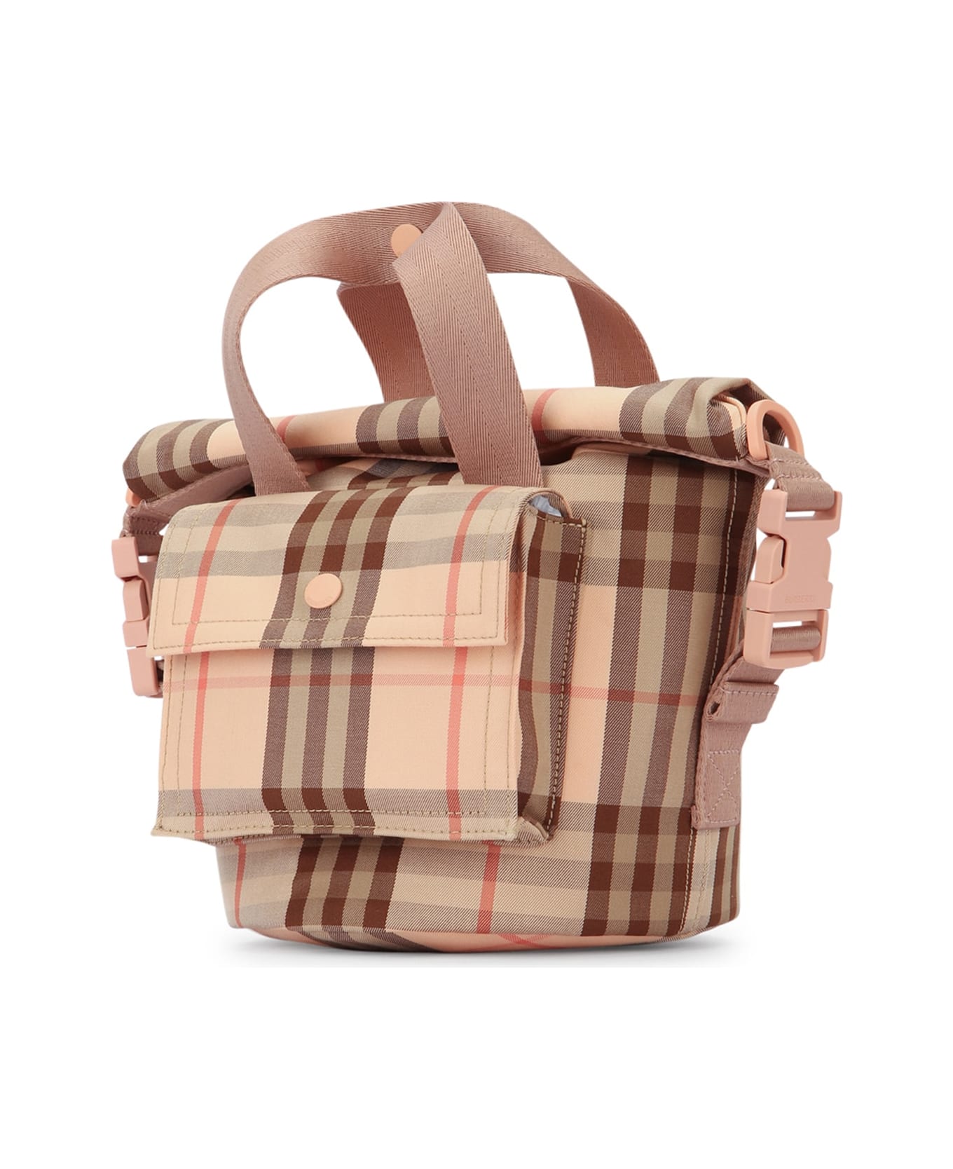 Burberry Sm Chk Tote - PLUSHIPCHECK