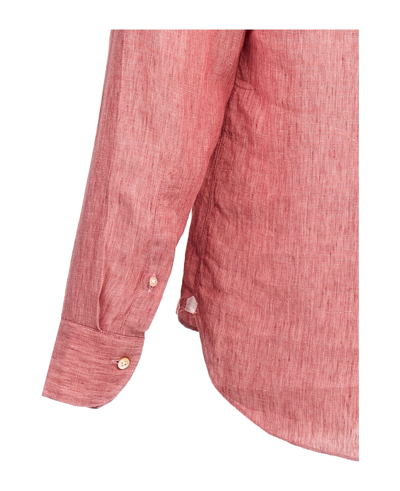 Borriello Napoli Linen Shirt - Pink シャツ