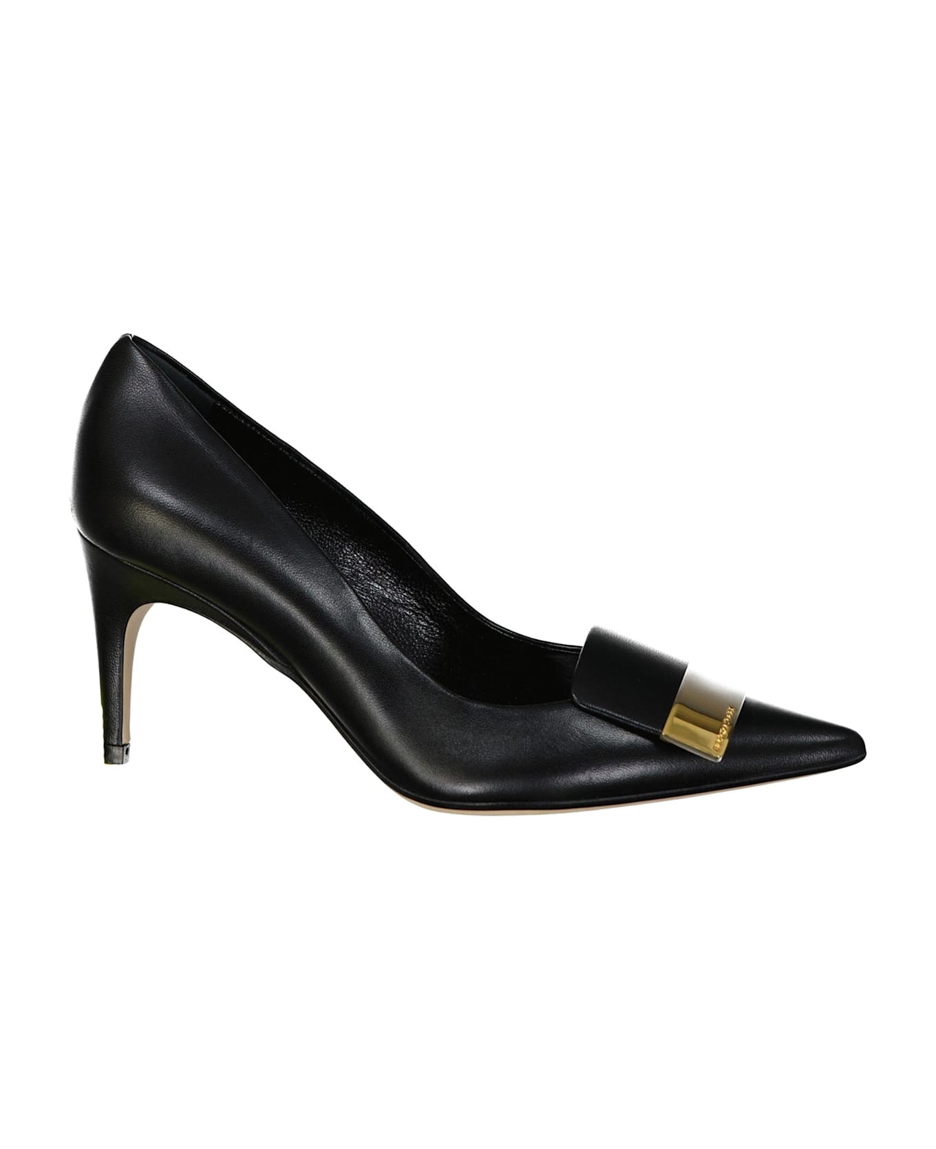 Sergio Rossi Sr Leather Pumps - Black