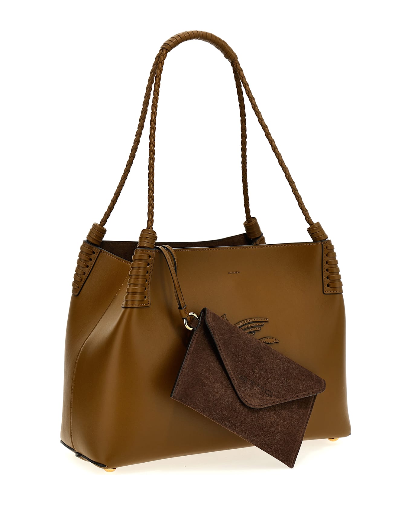 Etro 'libra S' Shopping Bag - Brown