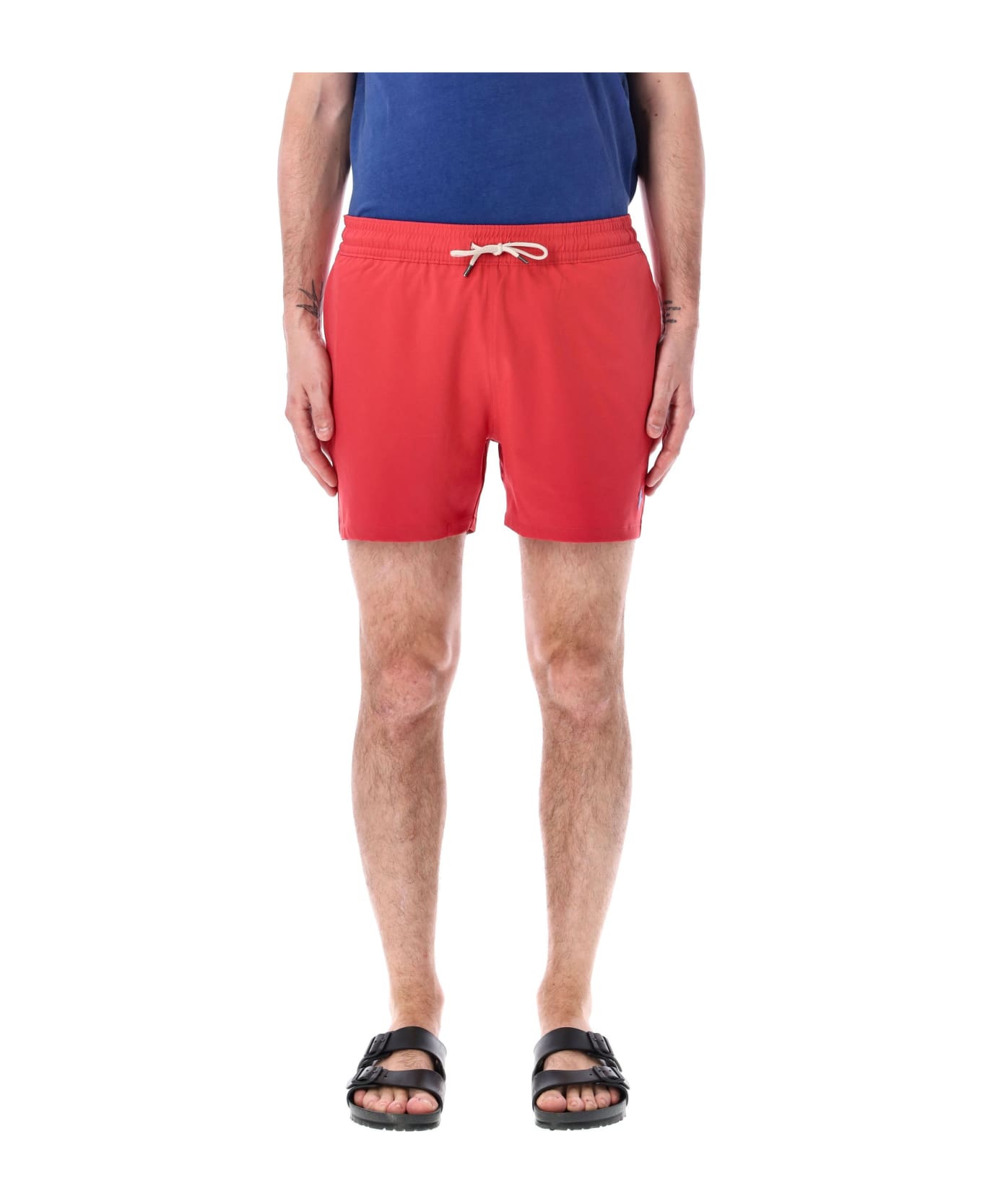 Polo Ralph Lauren Tarveler Mid Trunck Slim Fit - RED