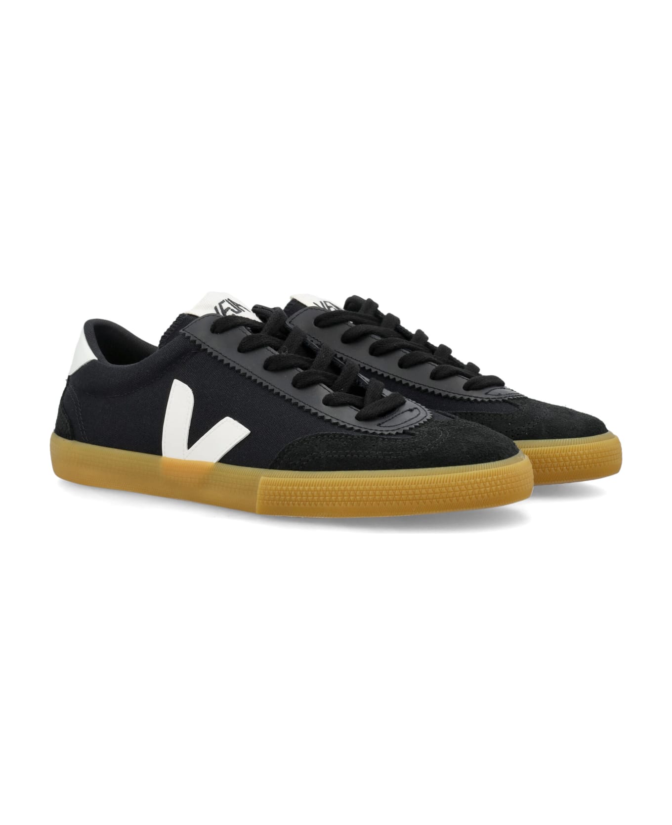 Veja Volley Sneakers - BLACK WHITE NATURAL スニーカー