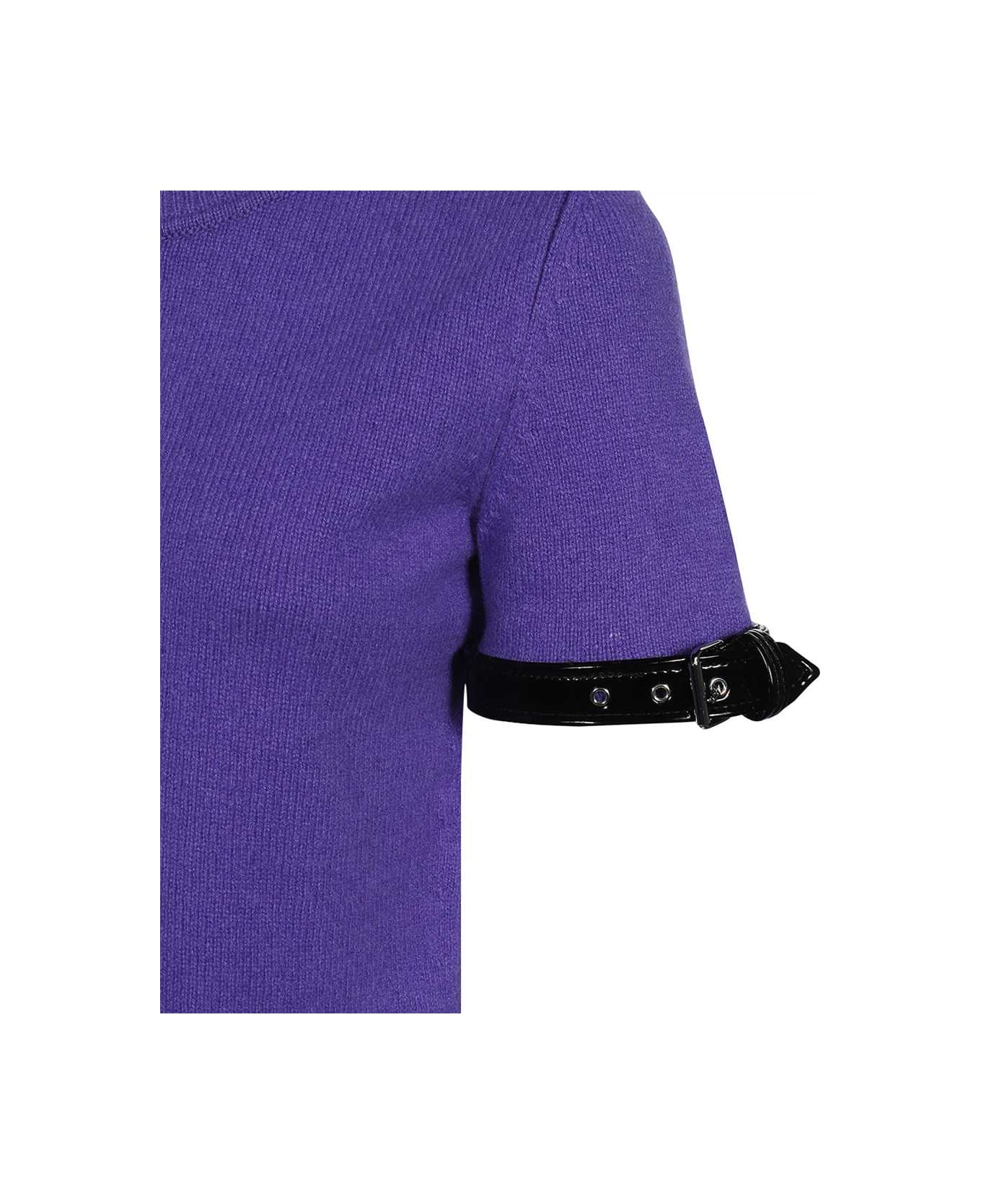 Moschino Wool Blend T-shirt - purple