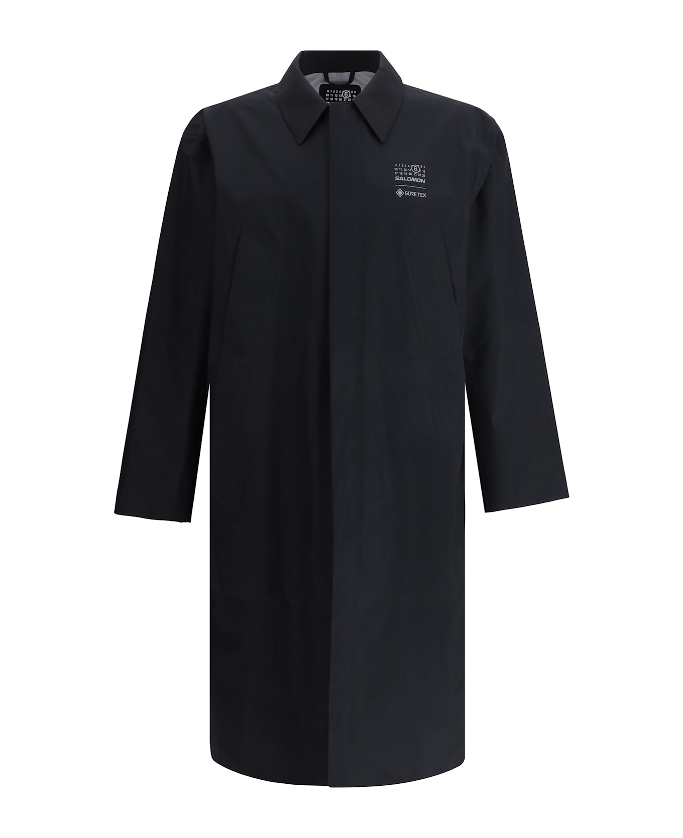 MM6 Maison Margiela Mm6 X Salomon Trench Jacket - Black