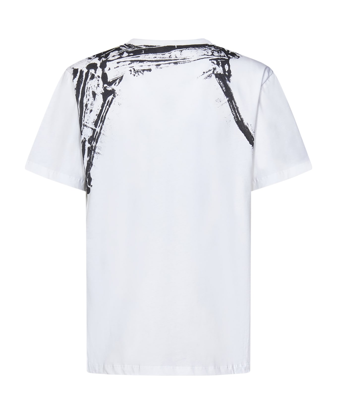 Alexander McQueen Fold Harness T-shirt - White